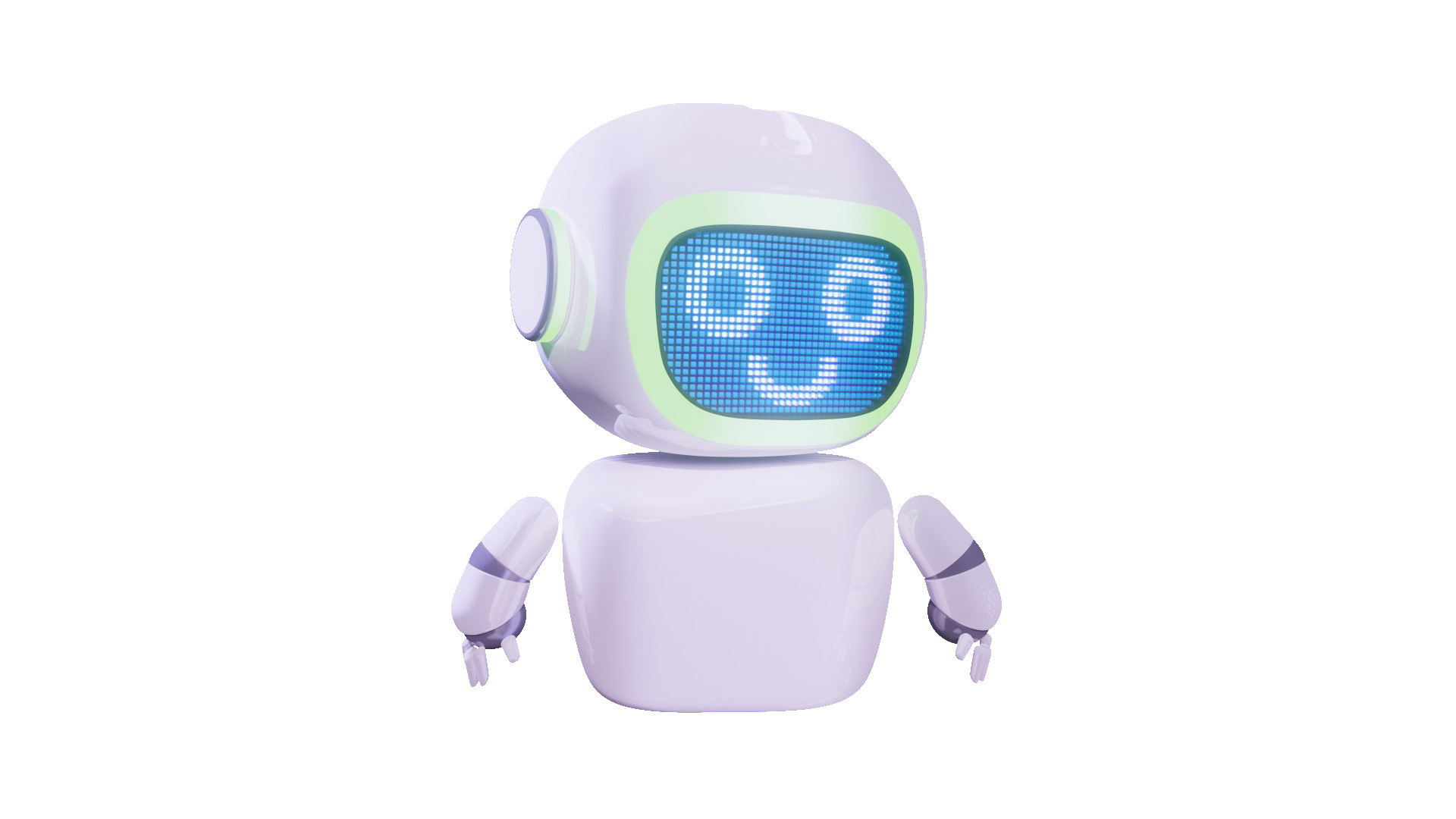 Friendly Assistant Chatbot with Facial Expressions 3D model_32