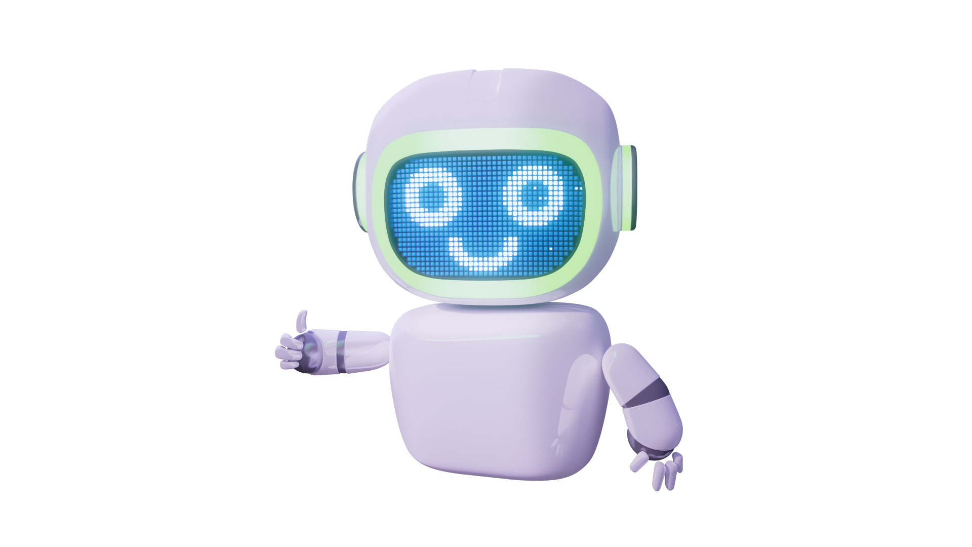 Friendly Assistant Chatbot with Facial Expressions 3D model_3