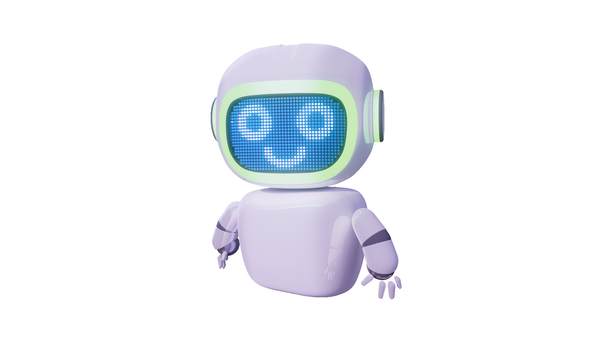 Friendly Assistant Chatbot with Facial Expressions 3D model_37