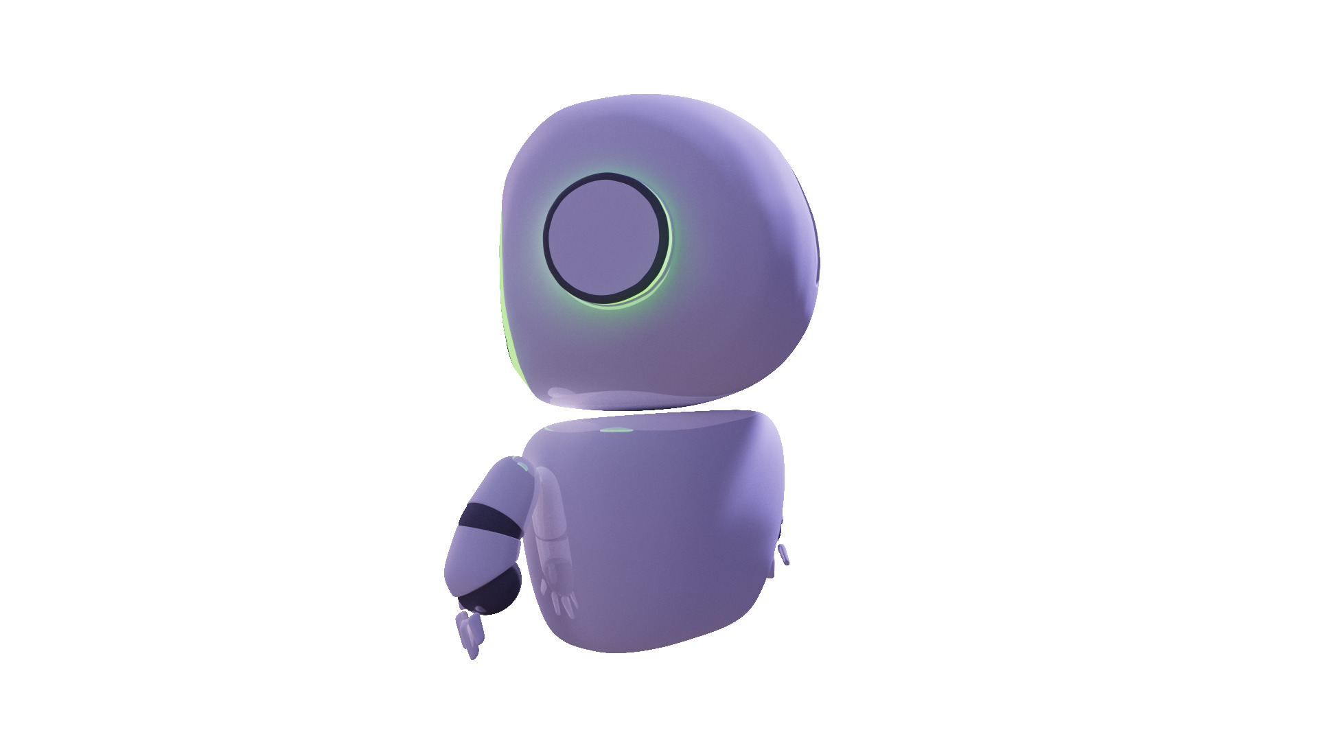 Friendly Assistant Chatbot with Facial Expressions 3D model_16