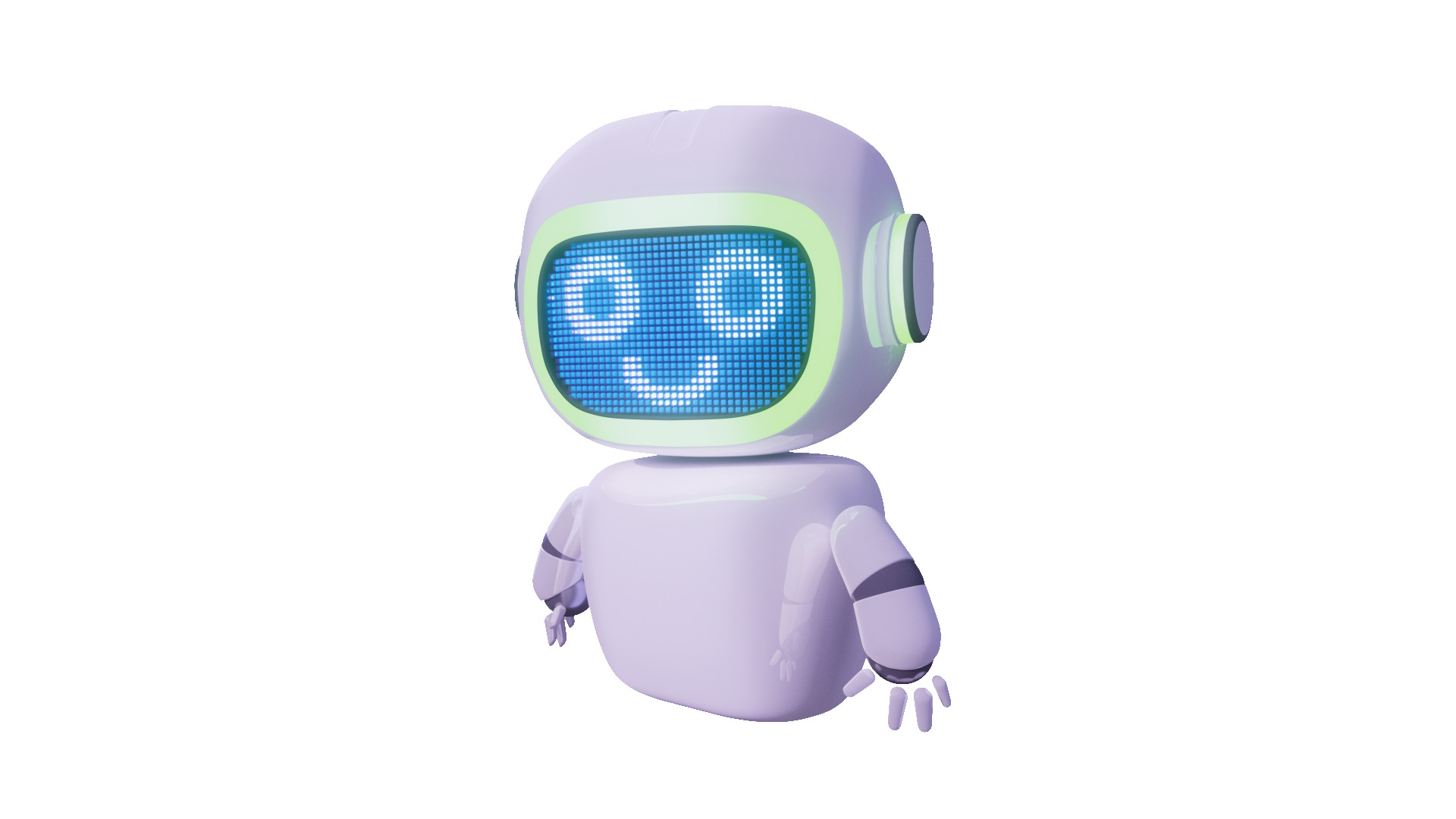 Friendly Assistant Chatbot with Facial Expressions 3D model_5