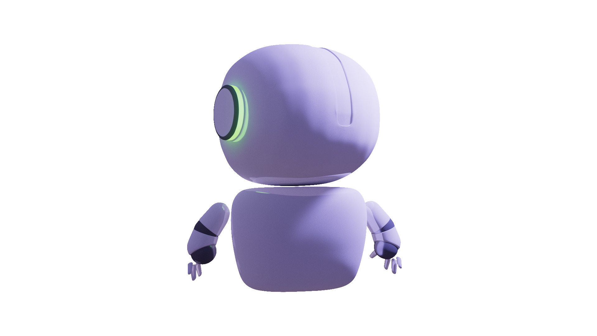 Friendly Assistant Chatbot with Facial Expressions 3D model_19
