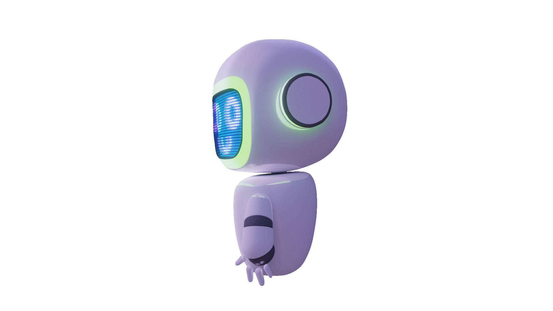 Friendly Assistant Chatbot with Facial Expressions 3D model_13