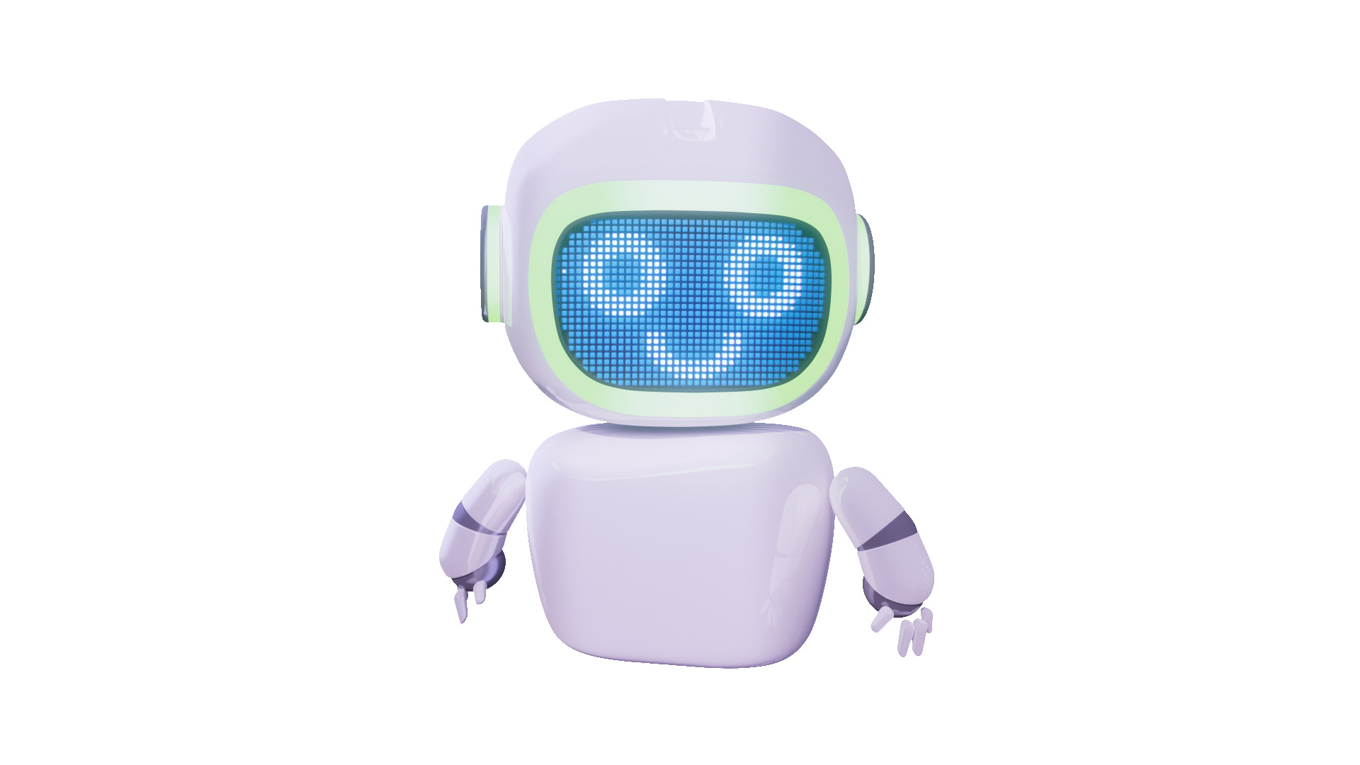 Friendly Assistant Chatbot with Facial Expressions 3D model_34