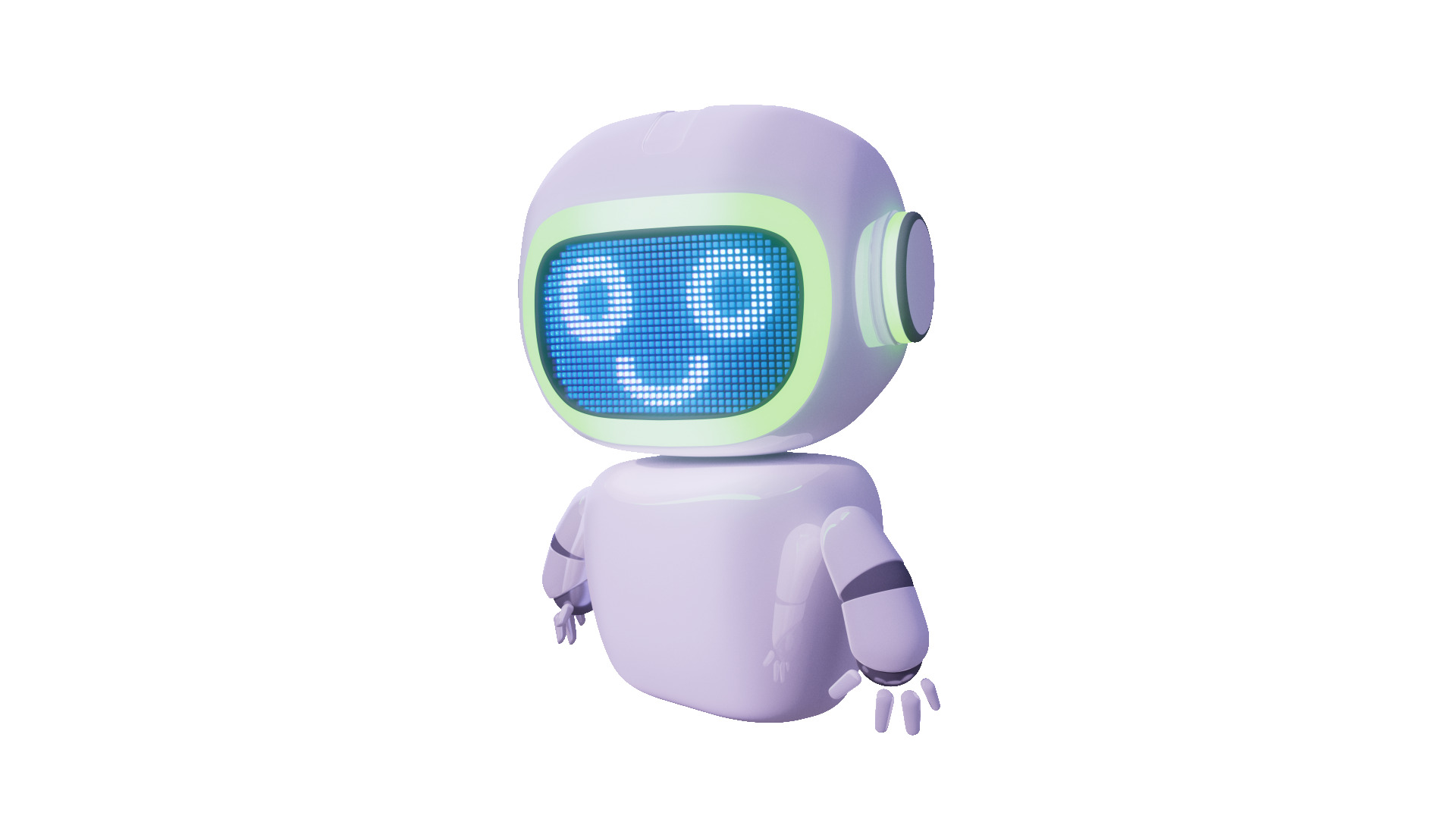 Friendly Assistant Chatbot with Facial Expressions 3D model_7