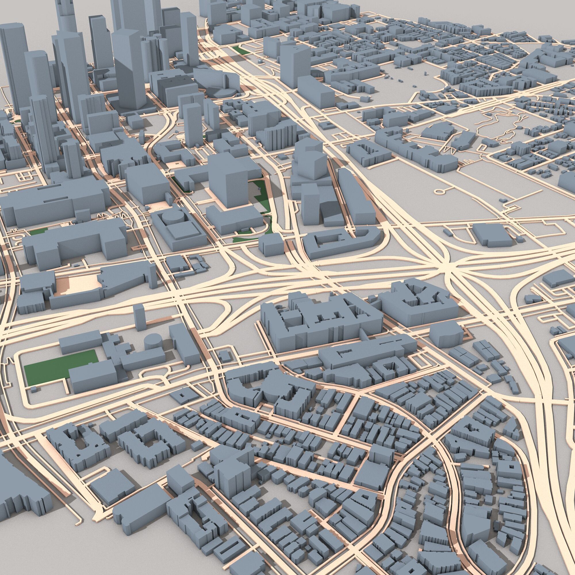 Los Angeles 3D model_4
