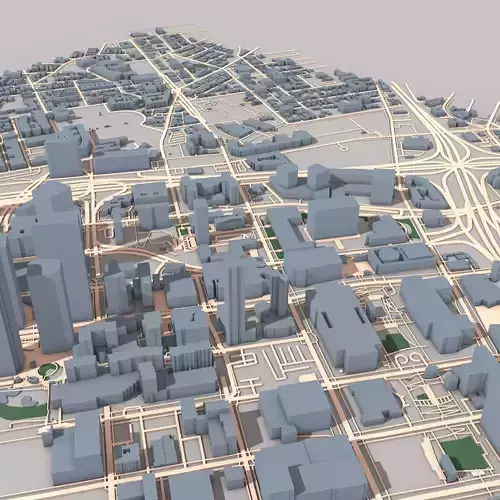 Los Angeles 3D model