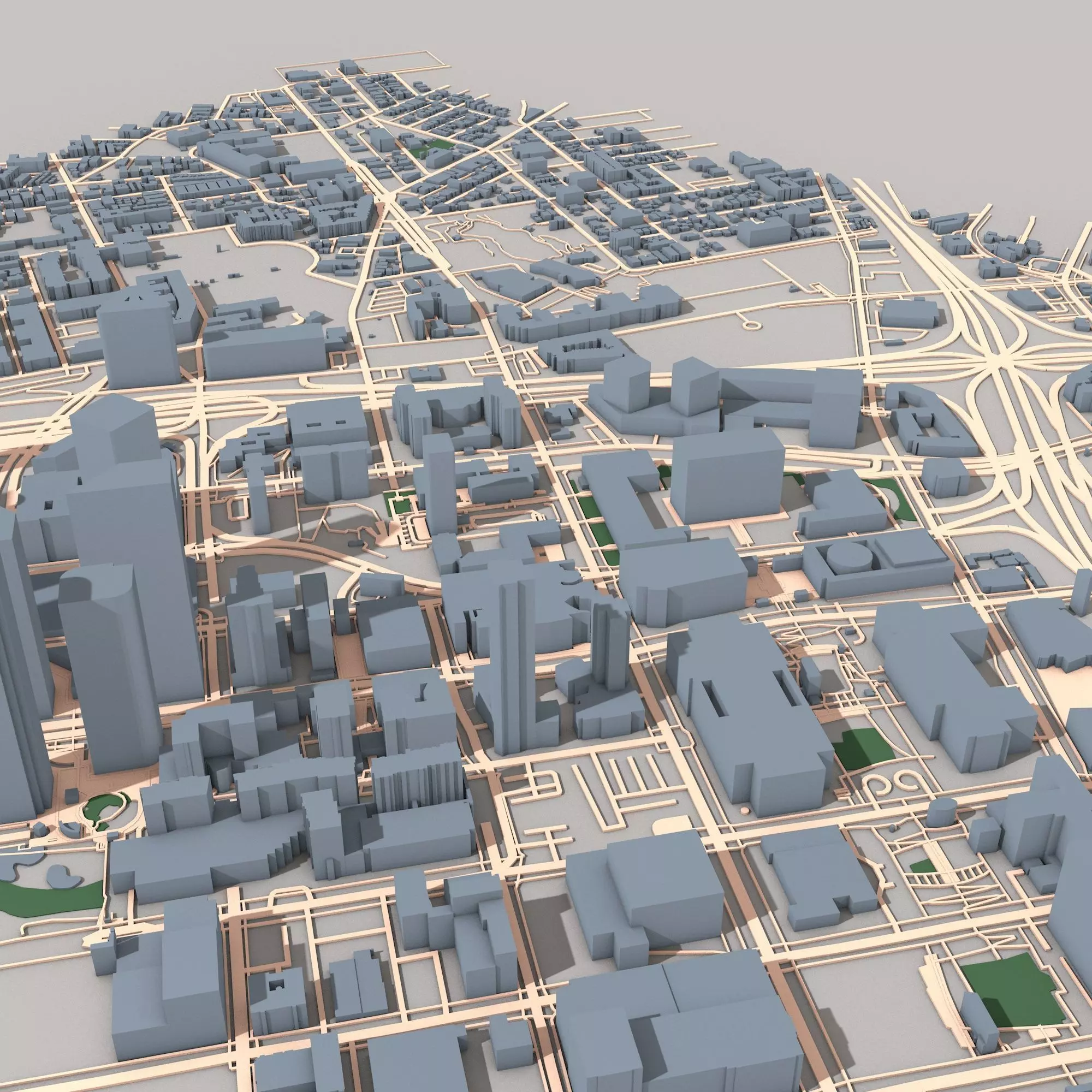 Los Angeles 3D model_0