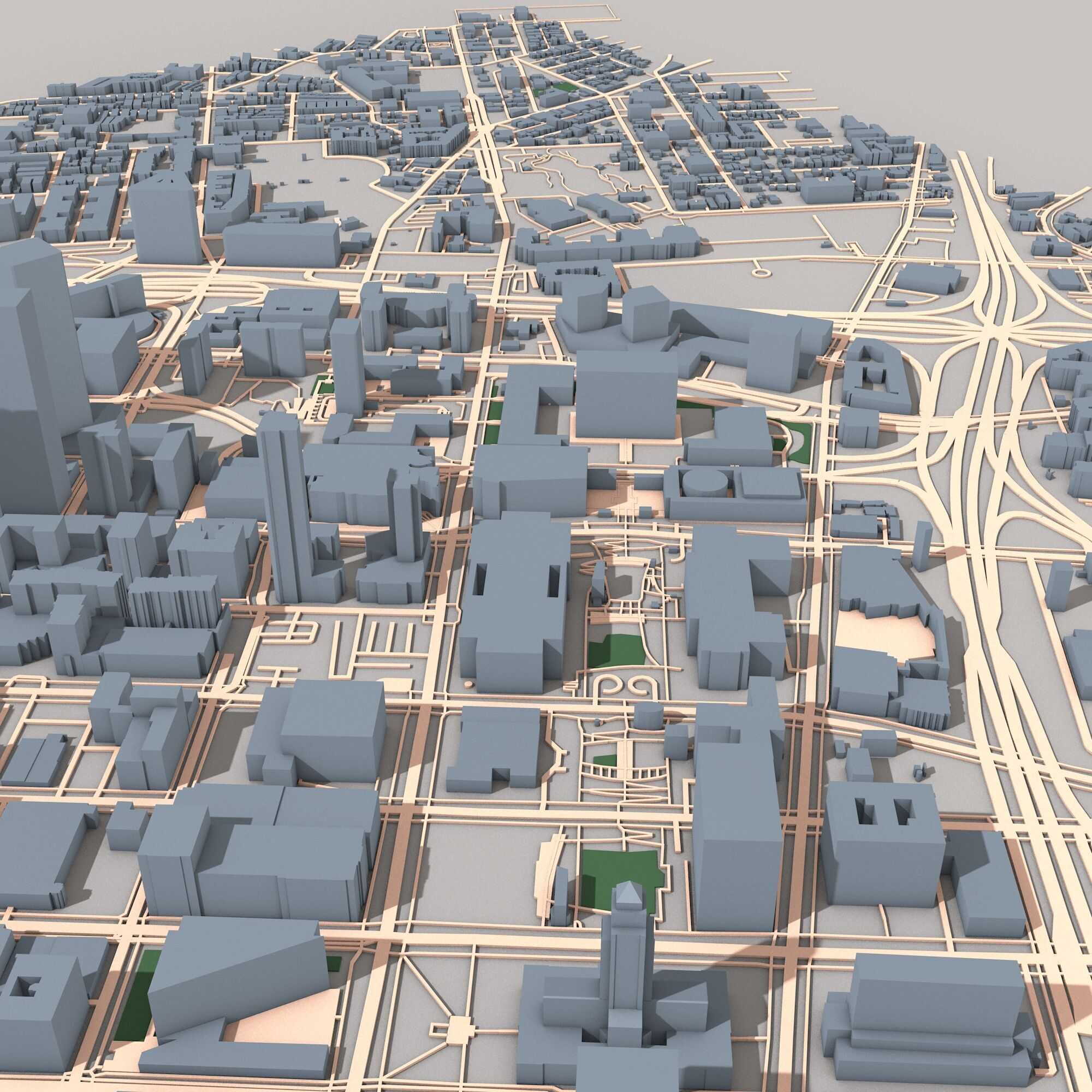 Los Angeles 3D model_2