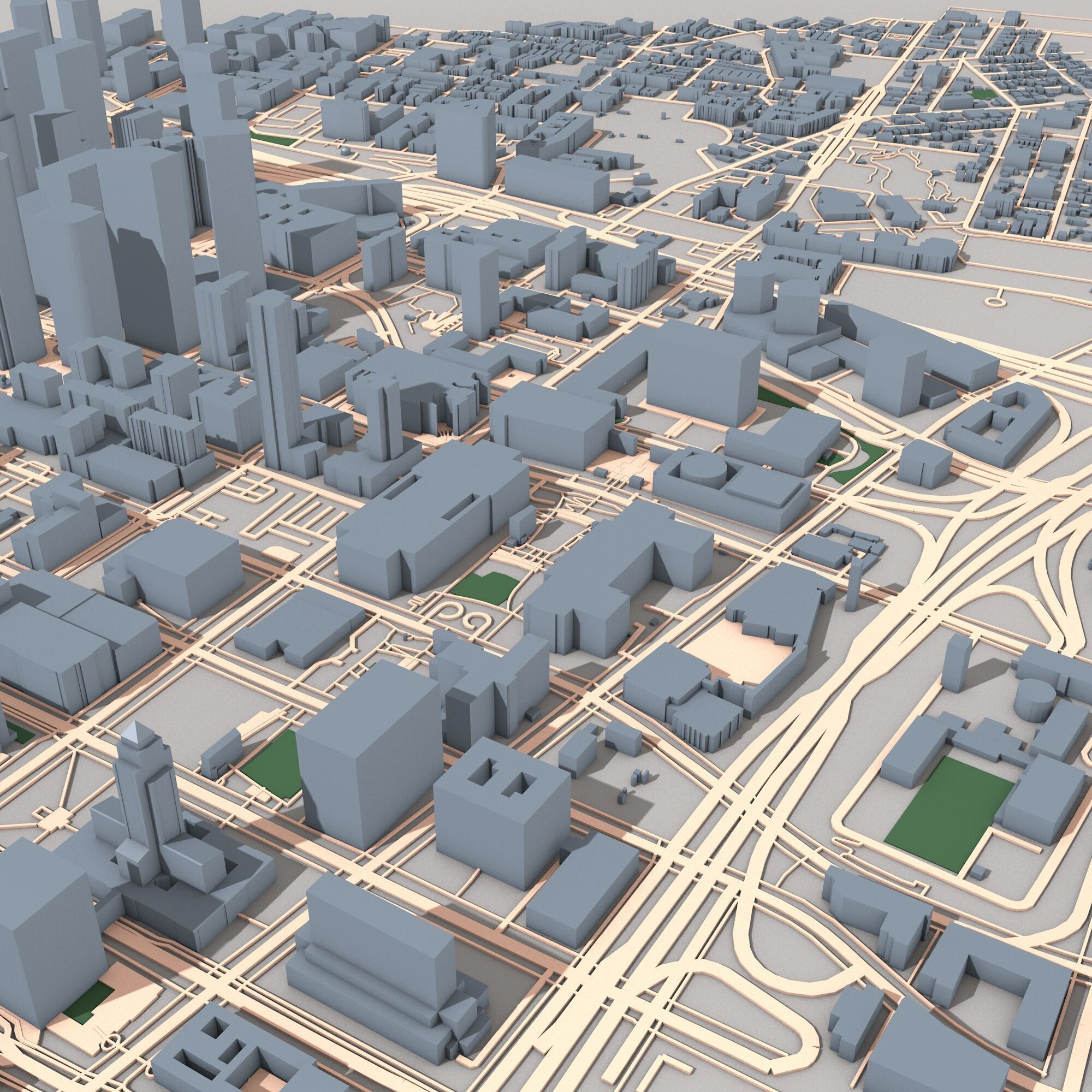 Los Angeles 3D model_3