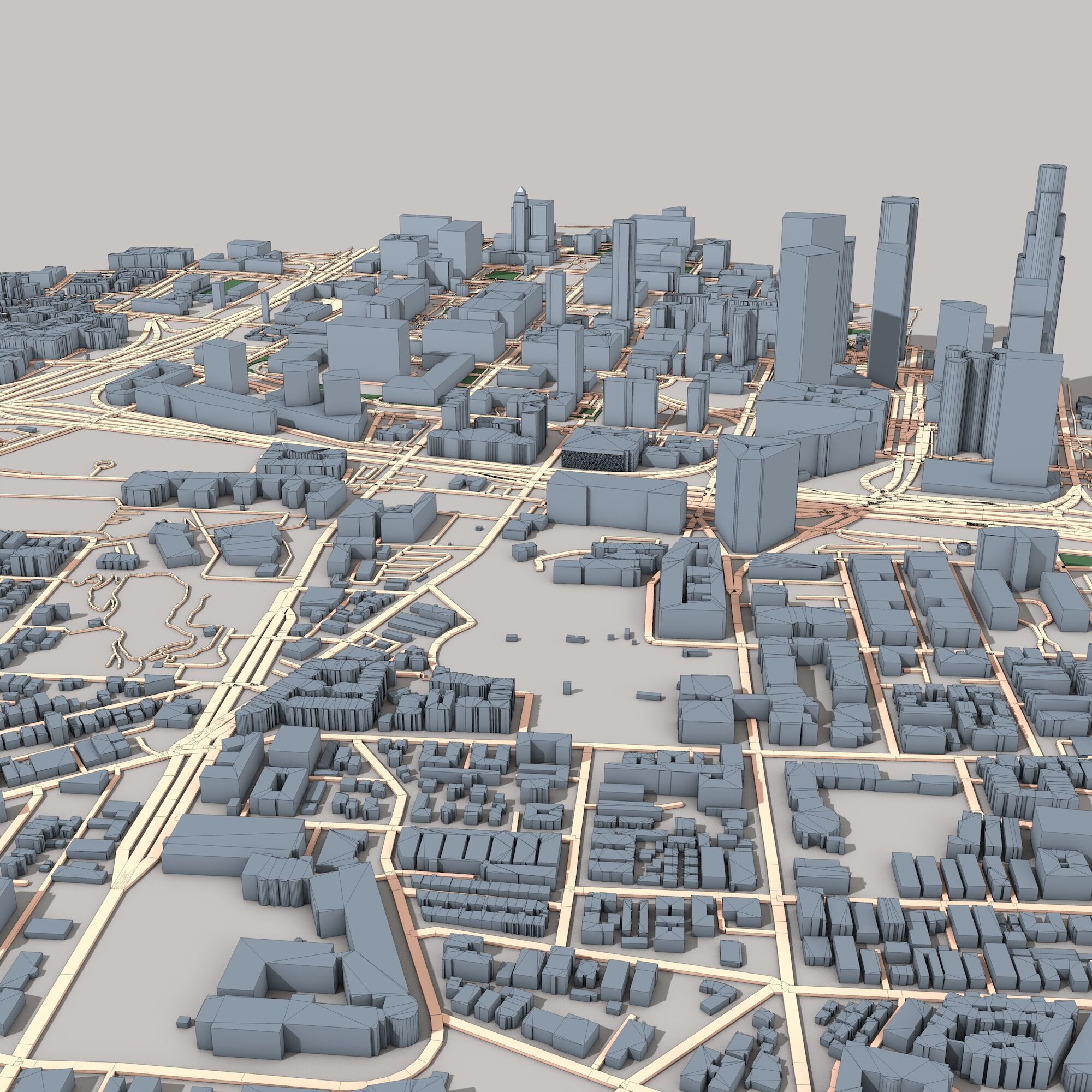 Los Angeles 3D model_8