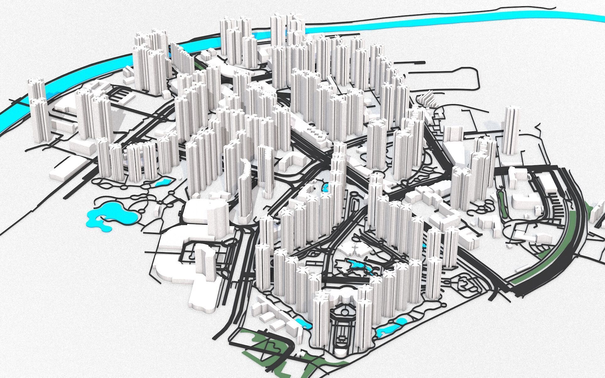Hong Kong 3D model_1