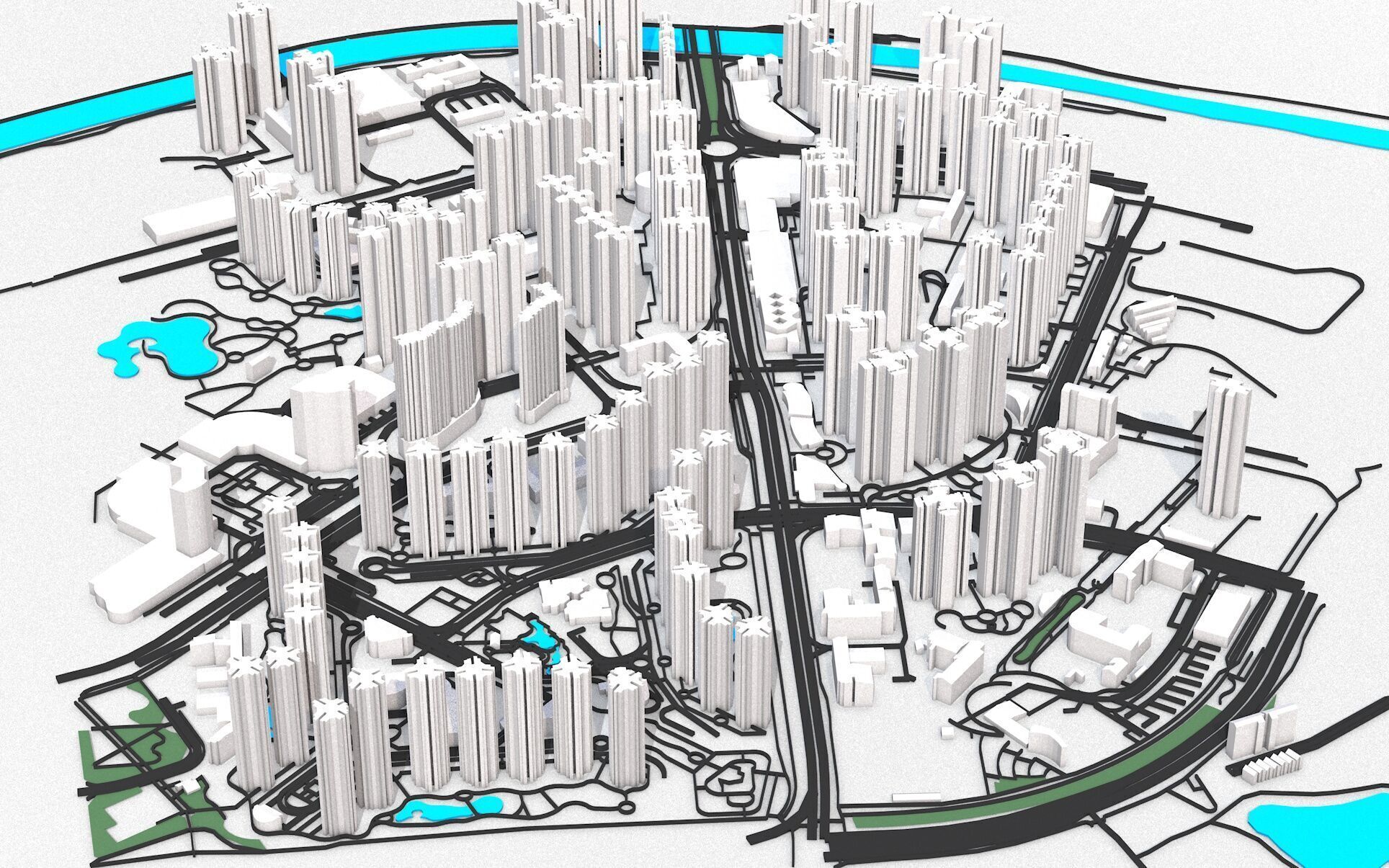 Hong Kong 3D model_2