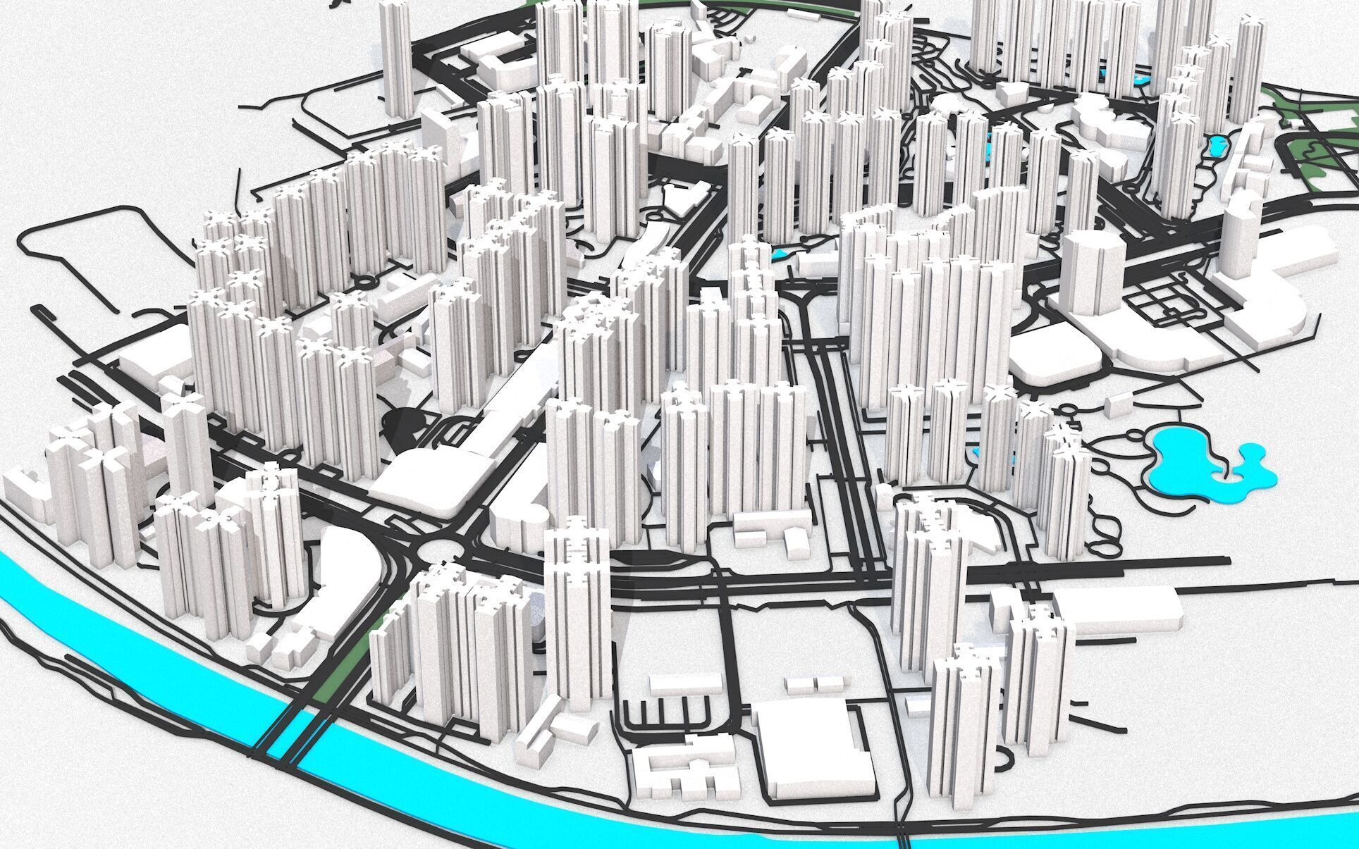 Hong Kong 3D model_6