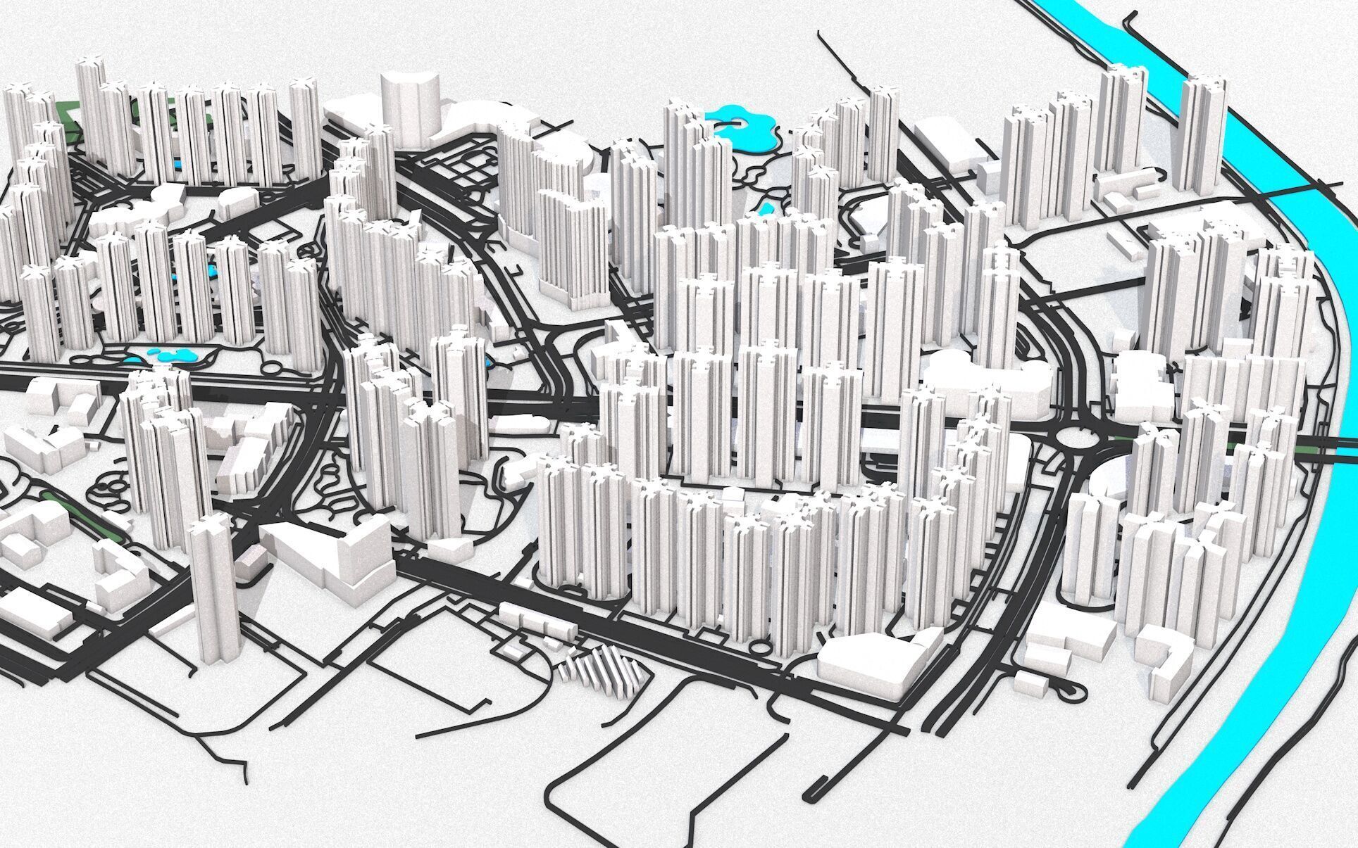 Hong Kong 3D model_4