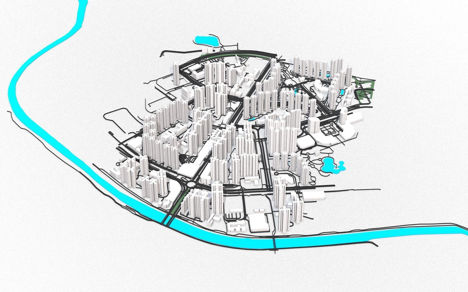 Hong Kong 3D model_7