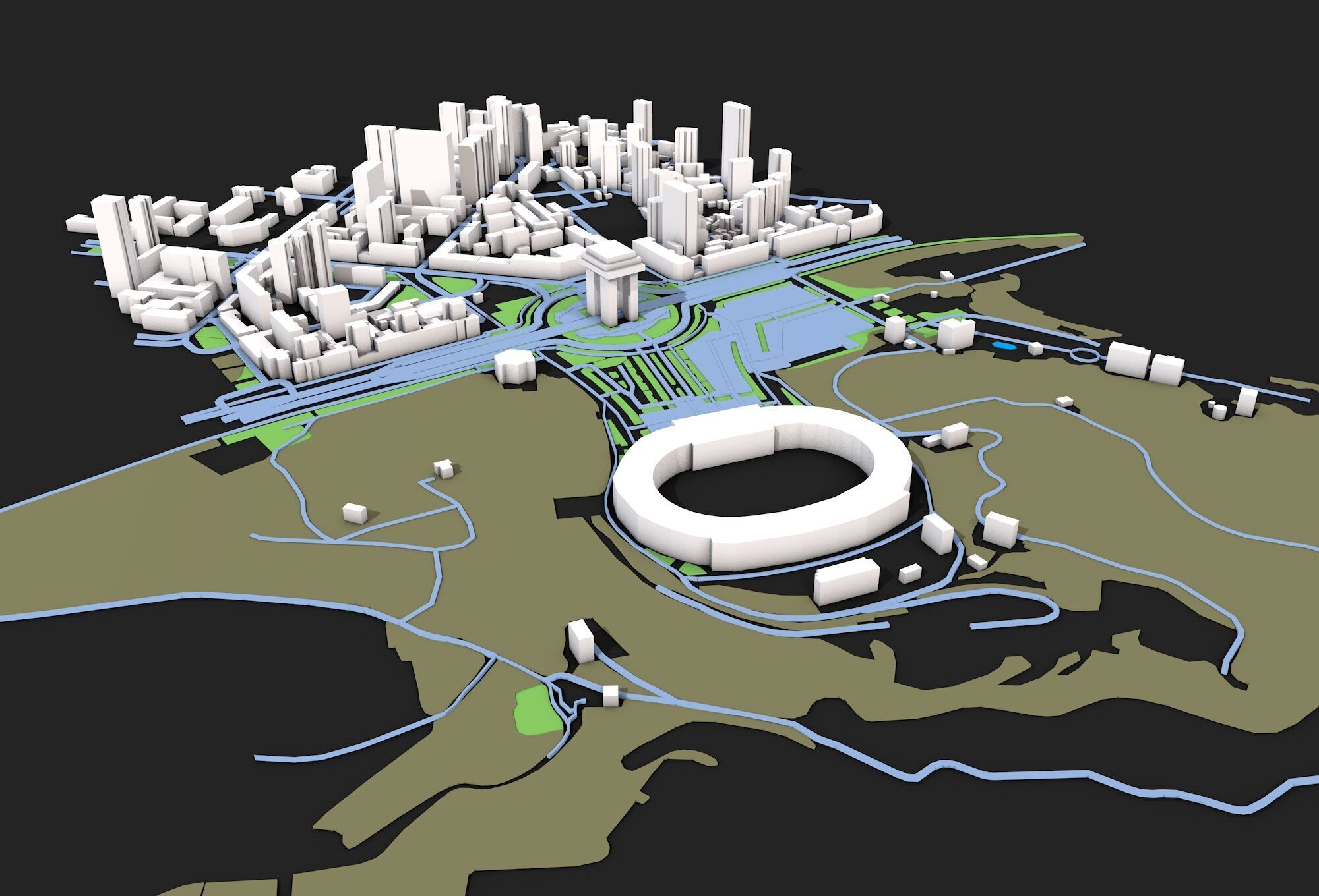 City 9 3D model_2