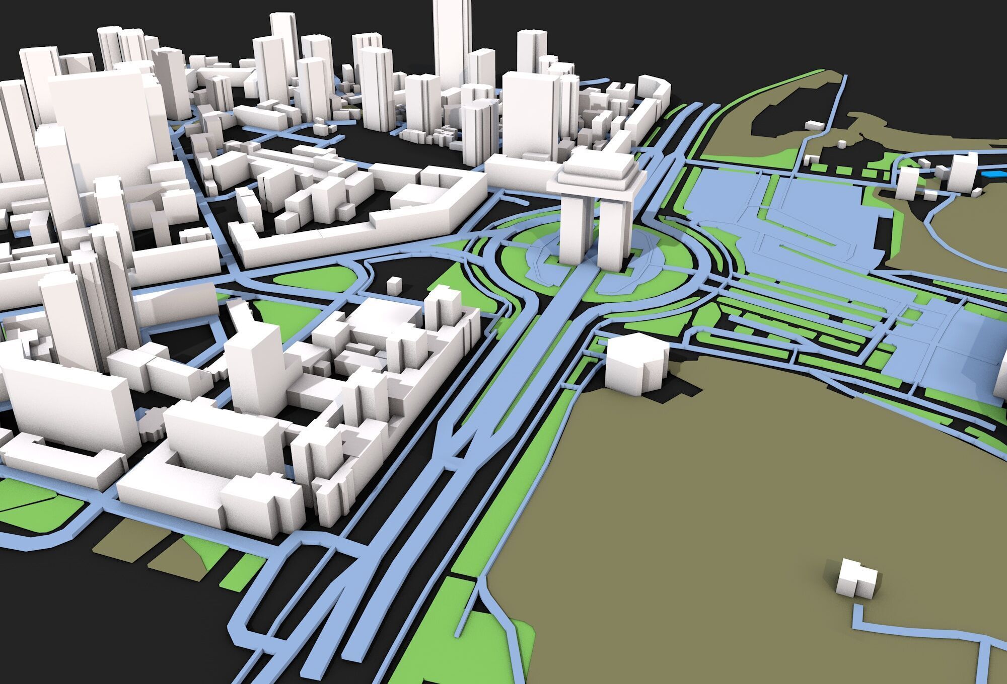 City 9 3D model_1