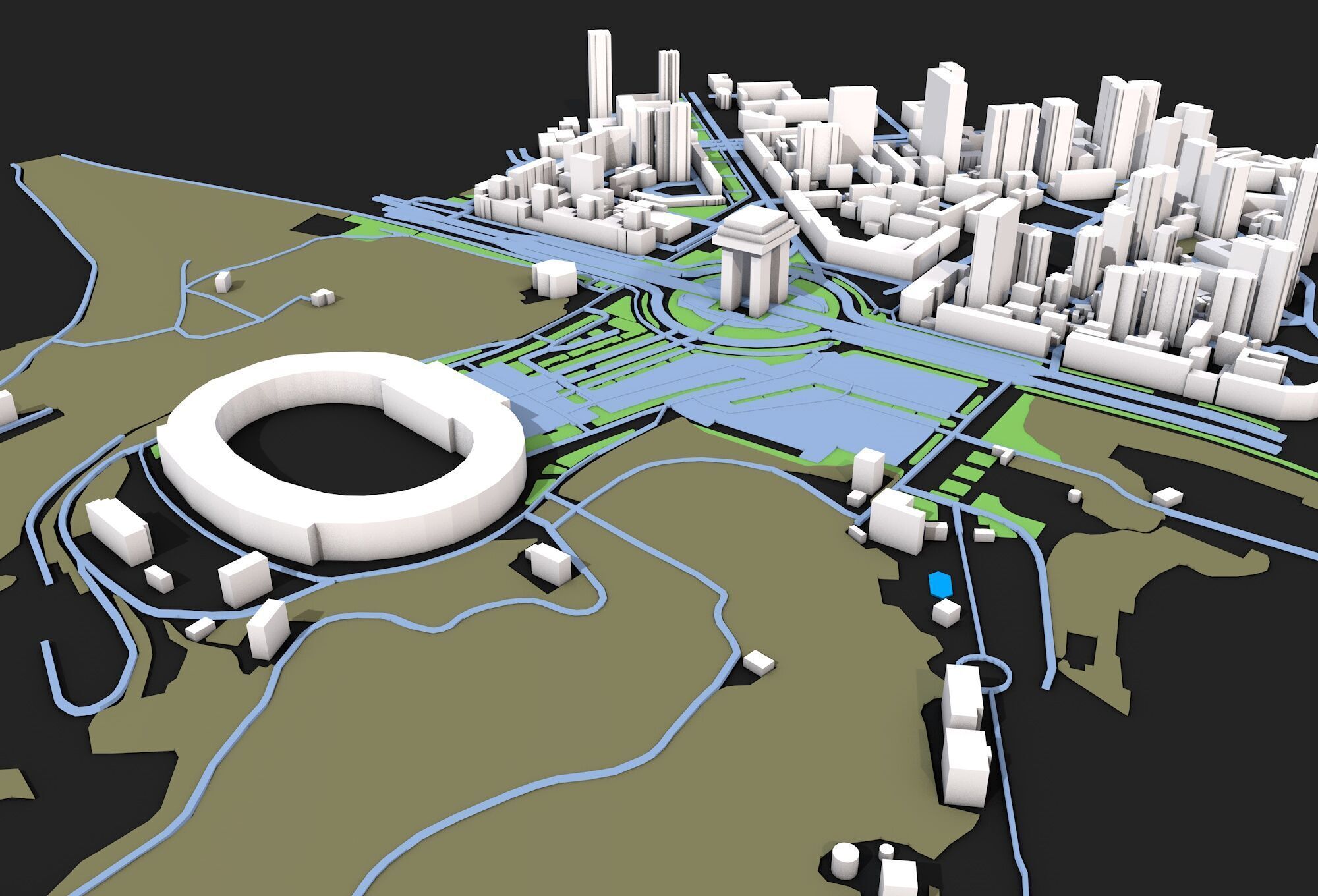 City 9 3D model_4