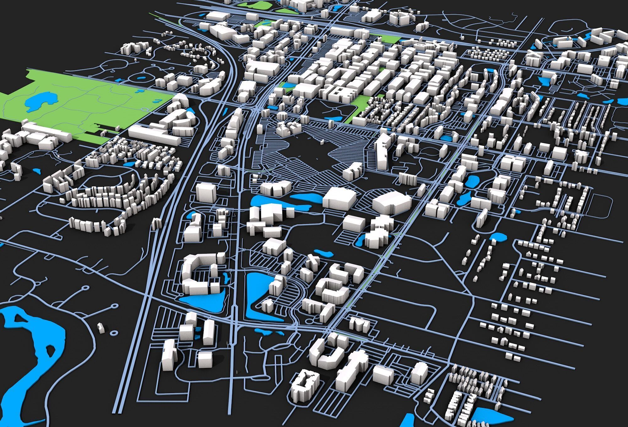 City 4 3D model_4