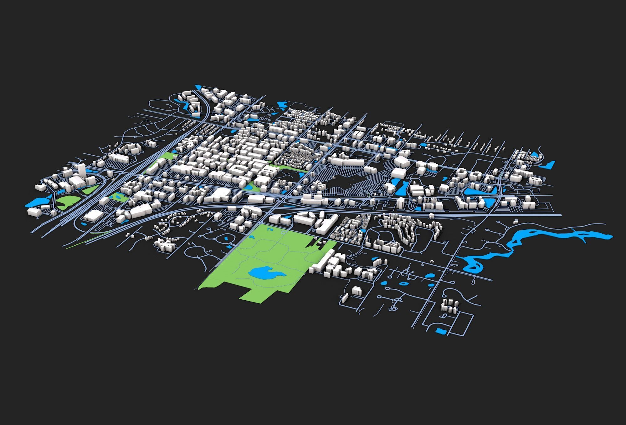City 4 3D model_1