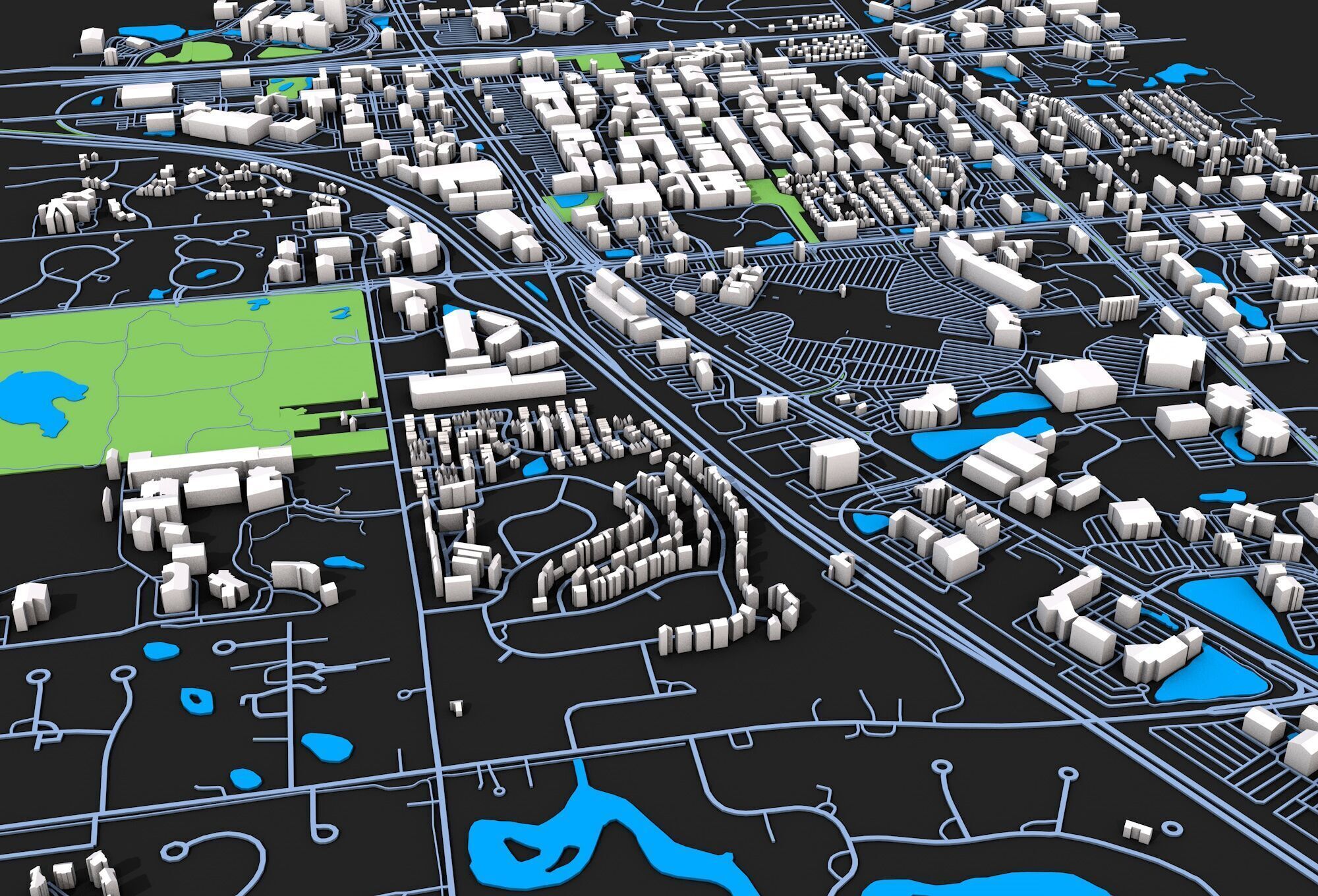 City 4 3D model_3