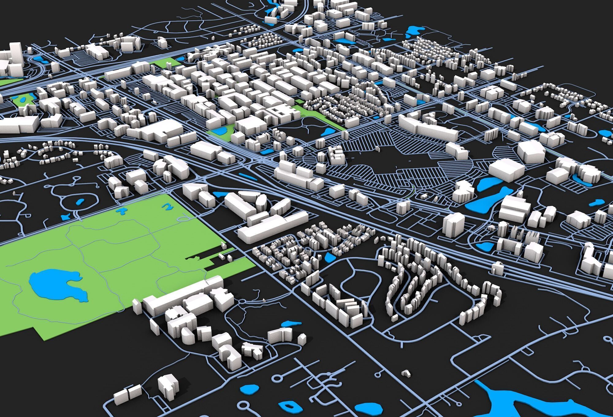 City 4 3D model_2