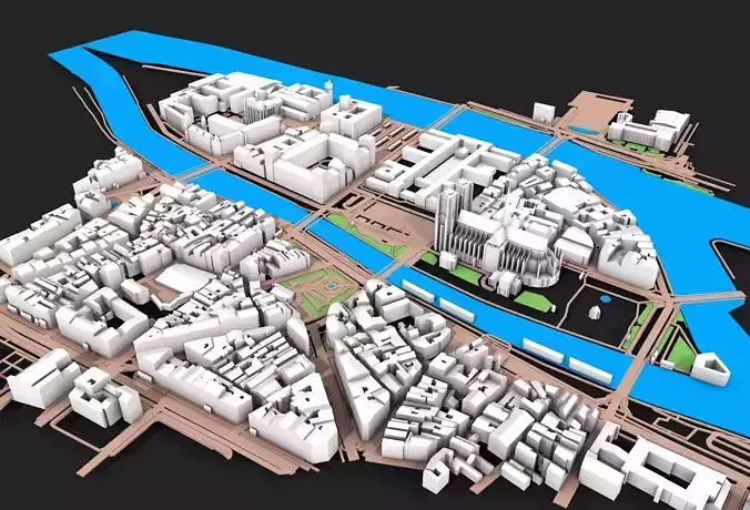 City 3 3D model