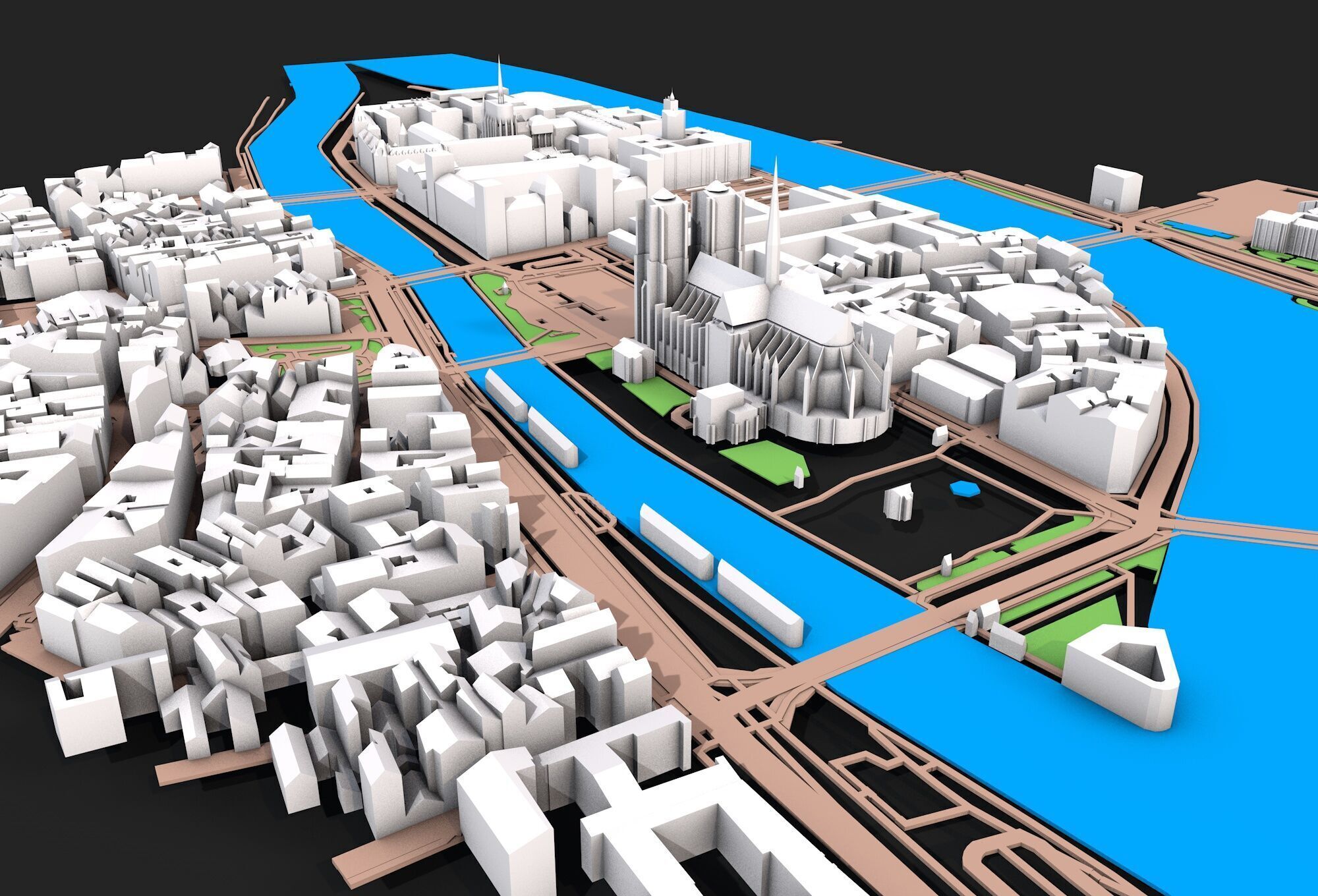 City 3 3D model_2