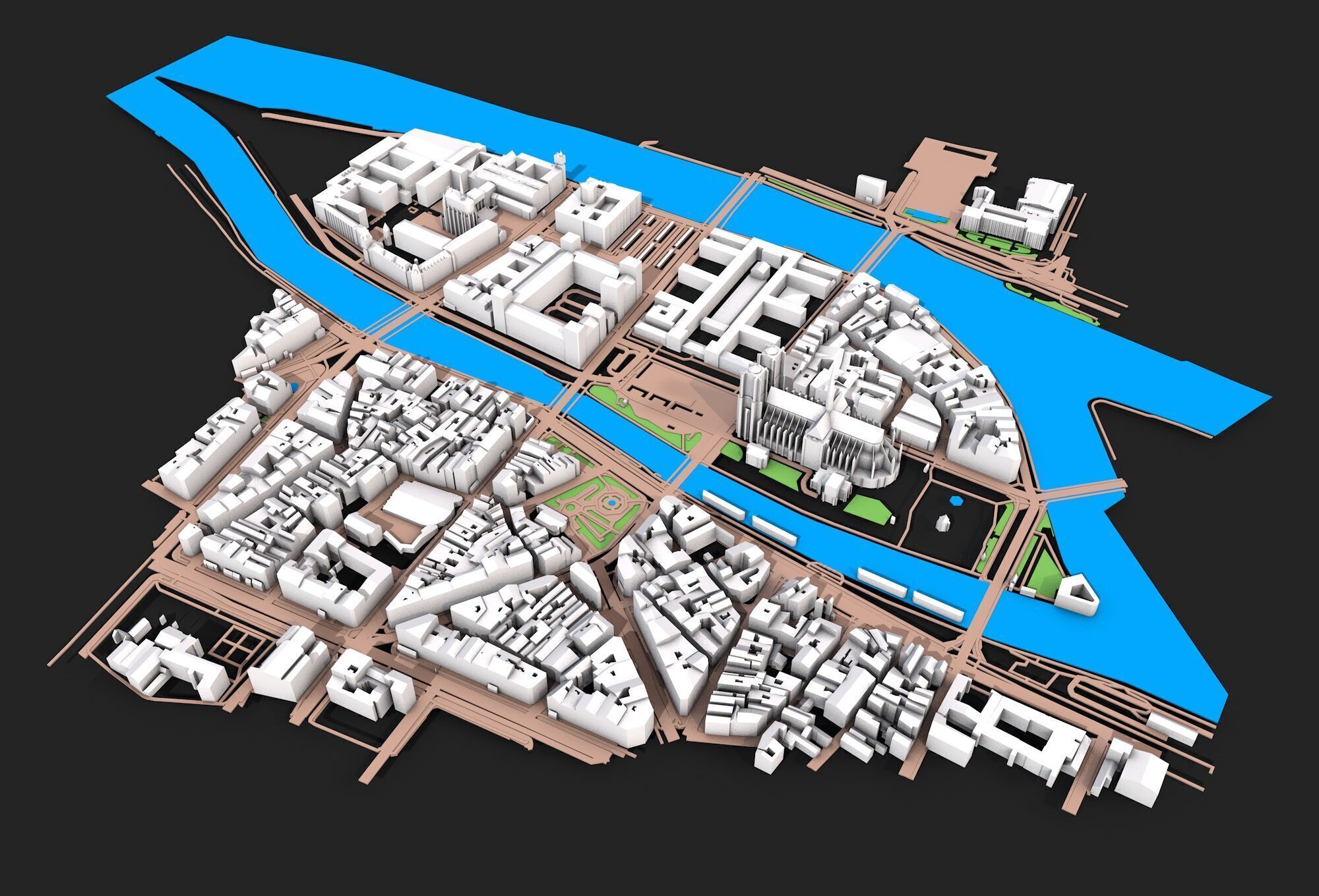 City 3 3D model_7