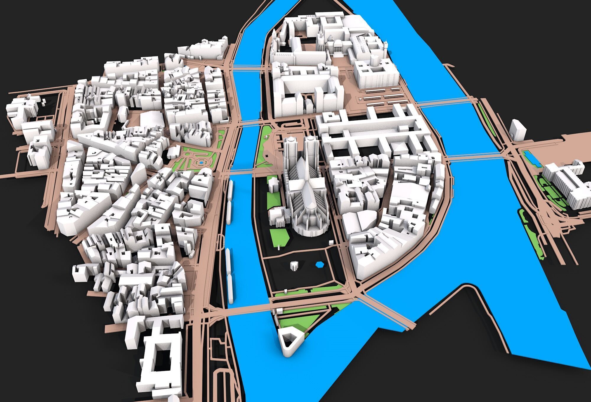 City 3 3D model_3