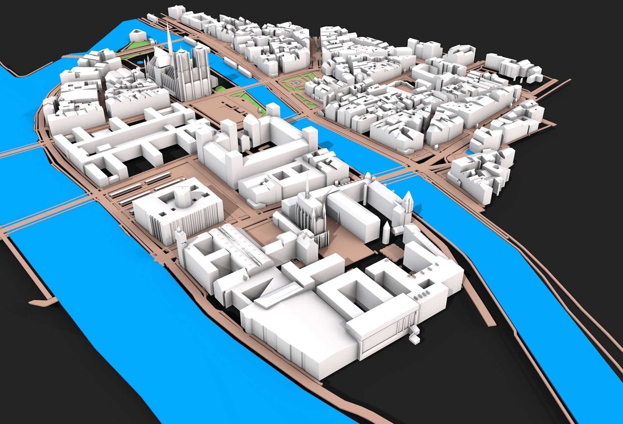 City 3 3D model_6