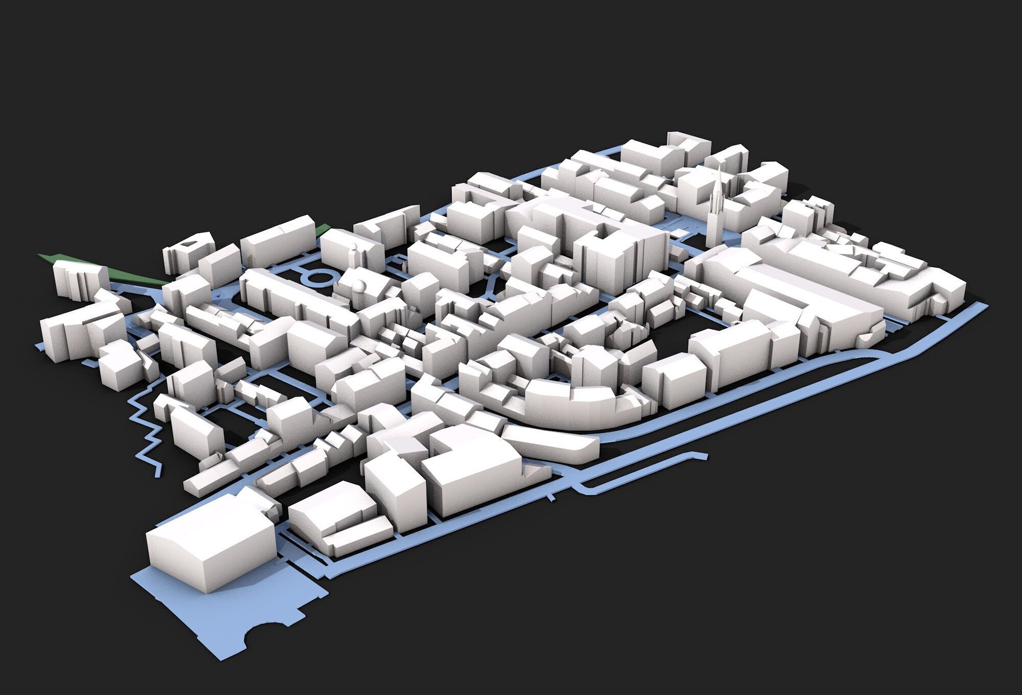 City 2 3D model_4