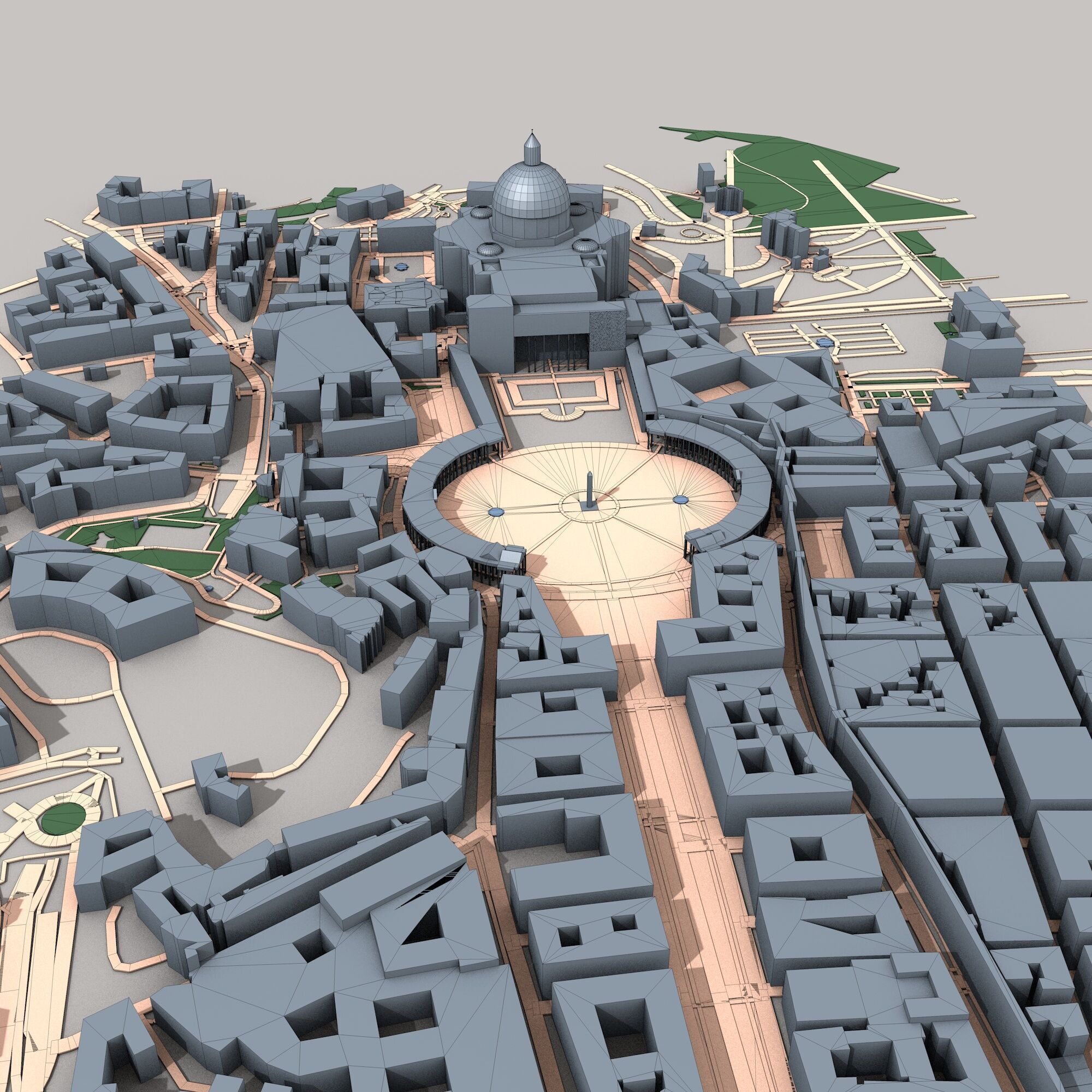 Vatican City 3D model_9