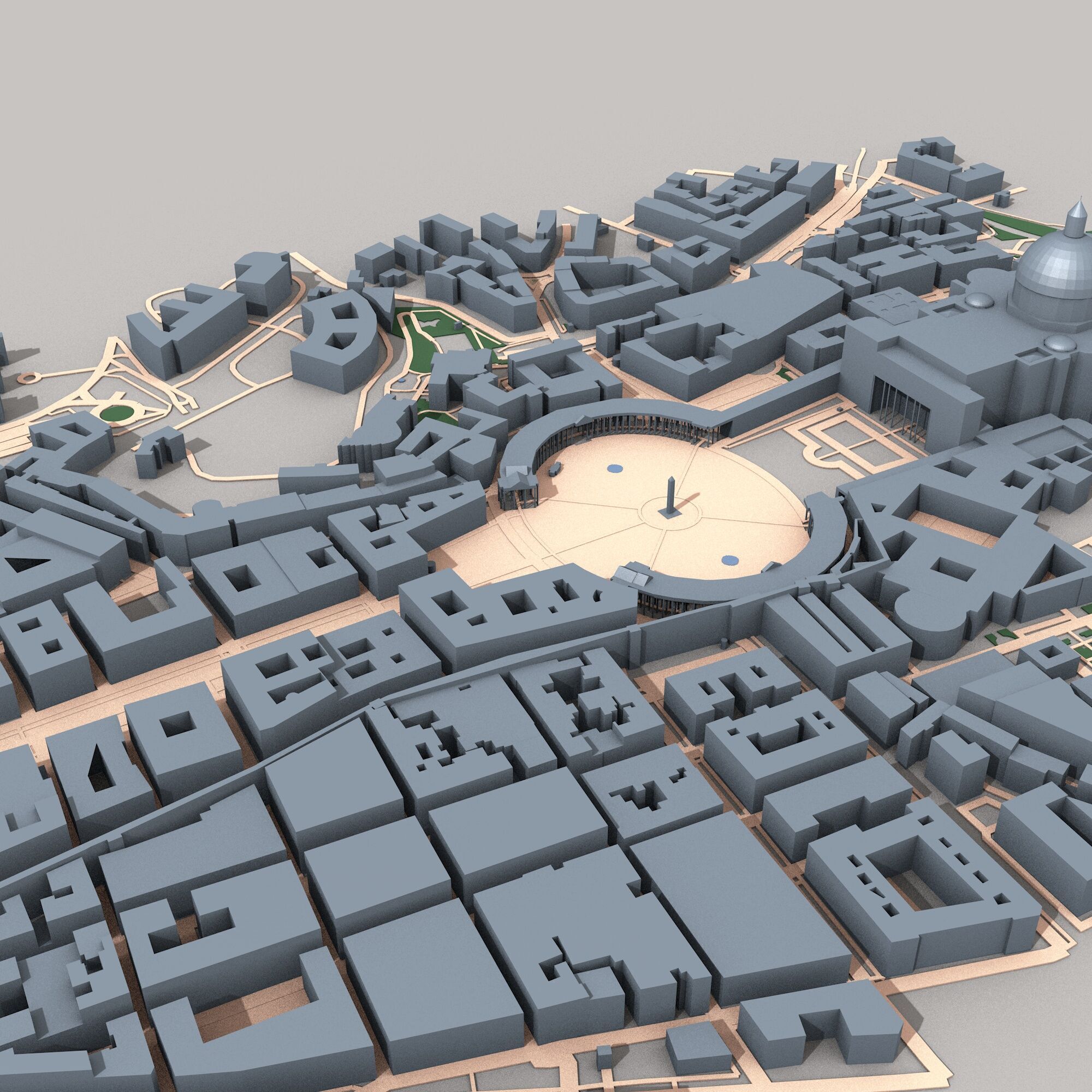 Vatican City 3D model_4