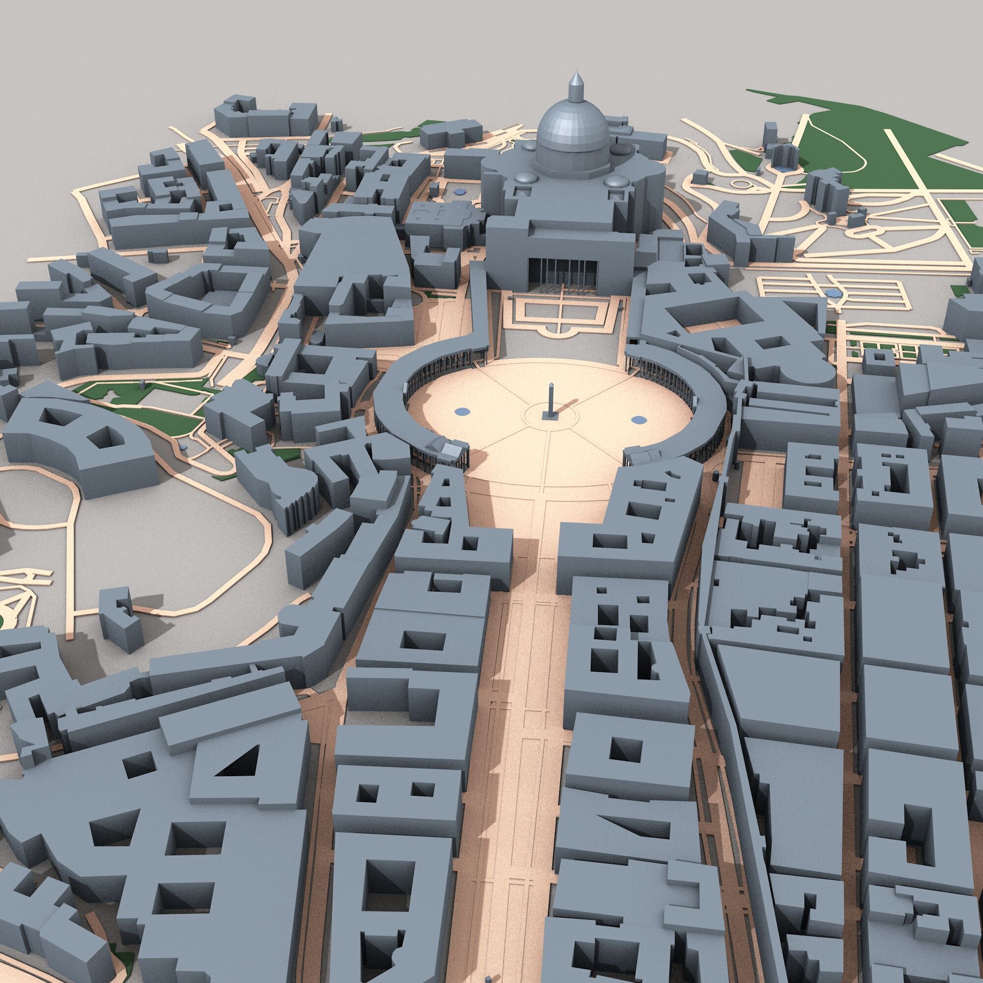 Vatican City 3D model_3