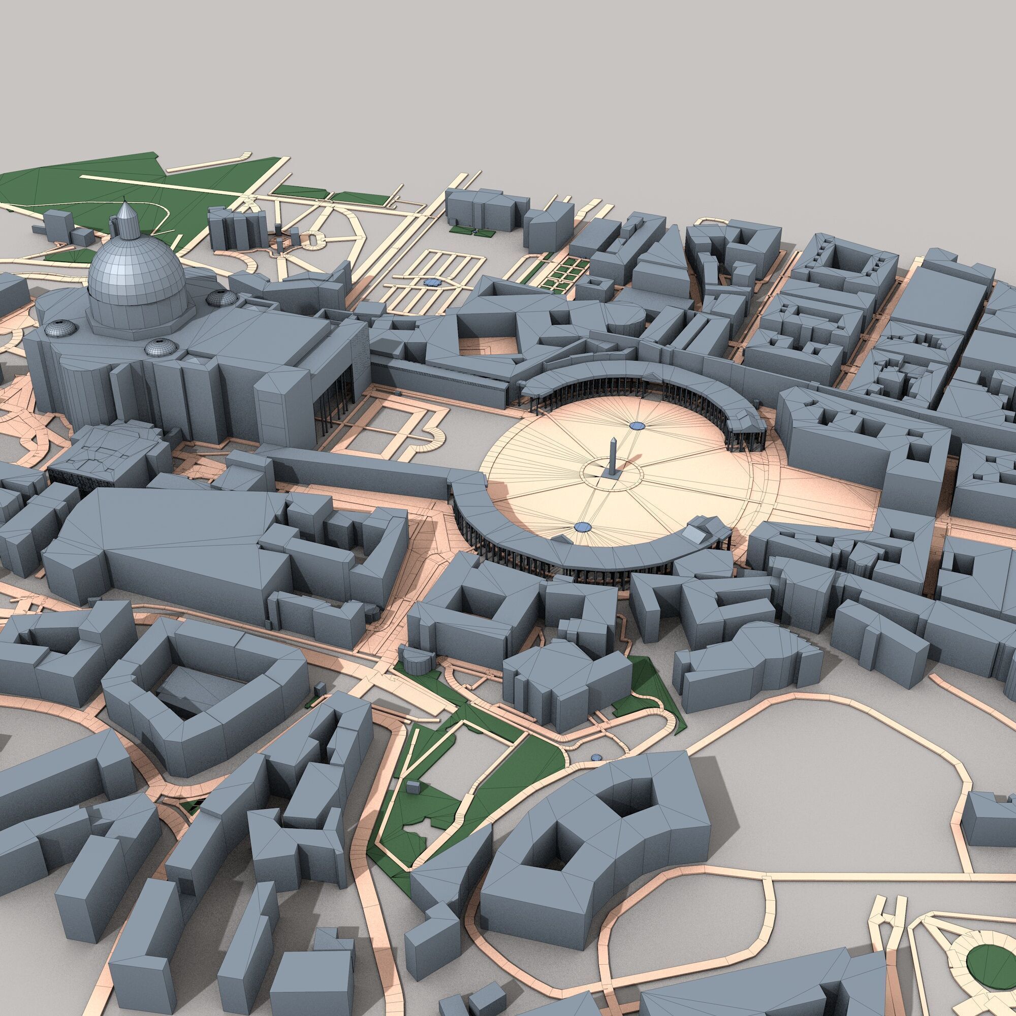 Vatican City 3D model_8