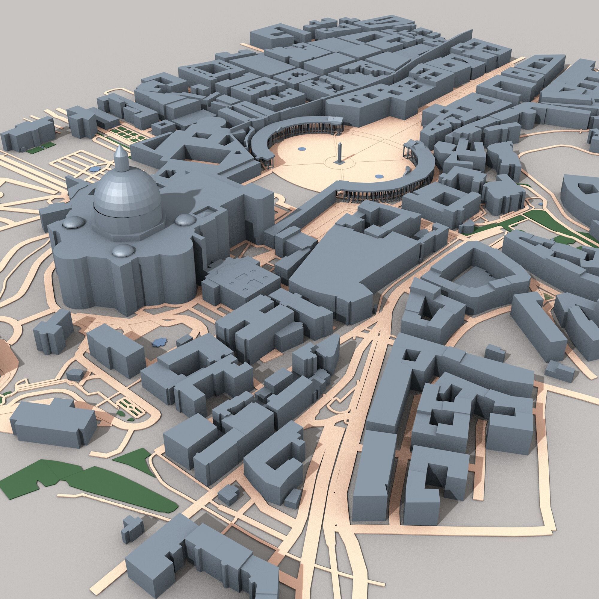 Vatican City 3D model_7
