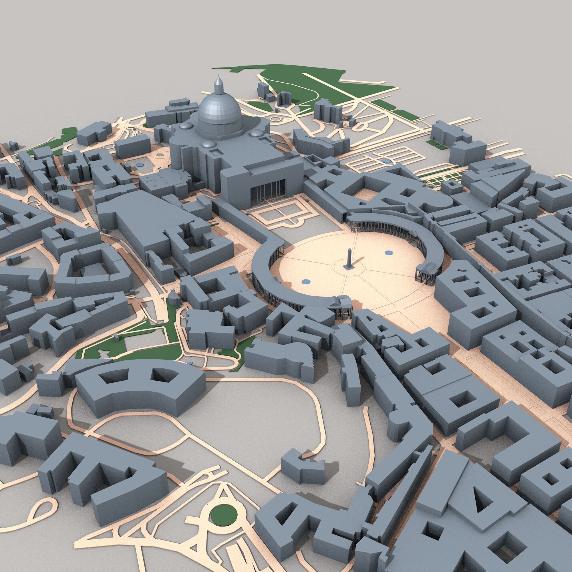 Vatican City 3D model_2
