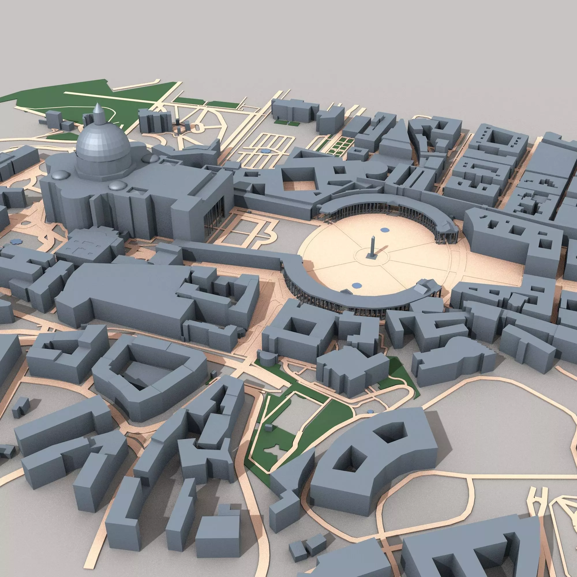 Vatican City 3D model_0