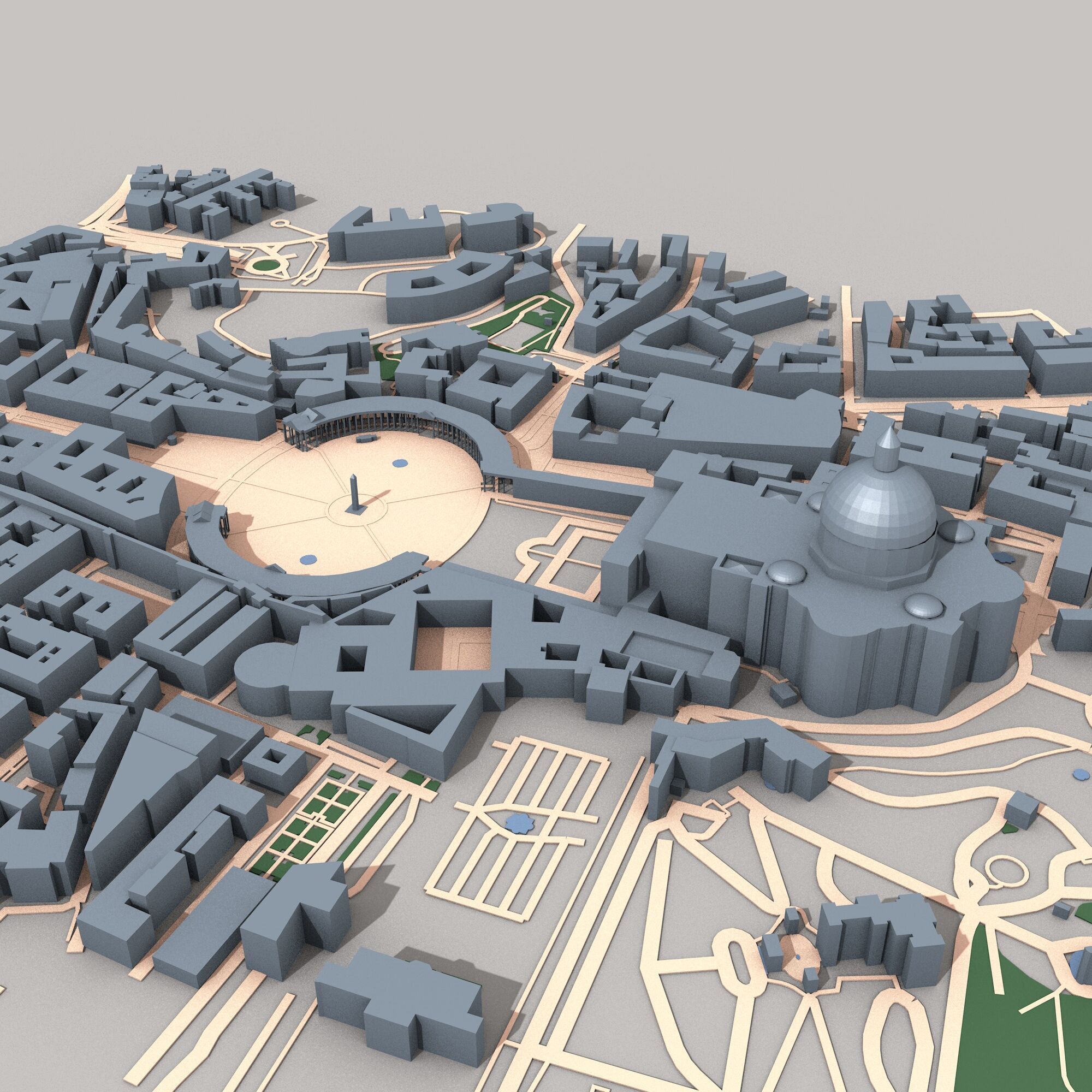 Vatican City 3D model_5