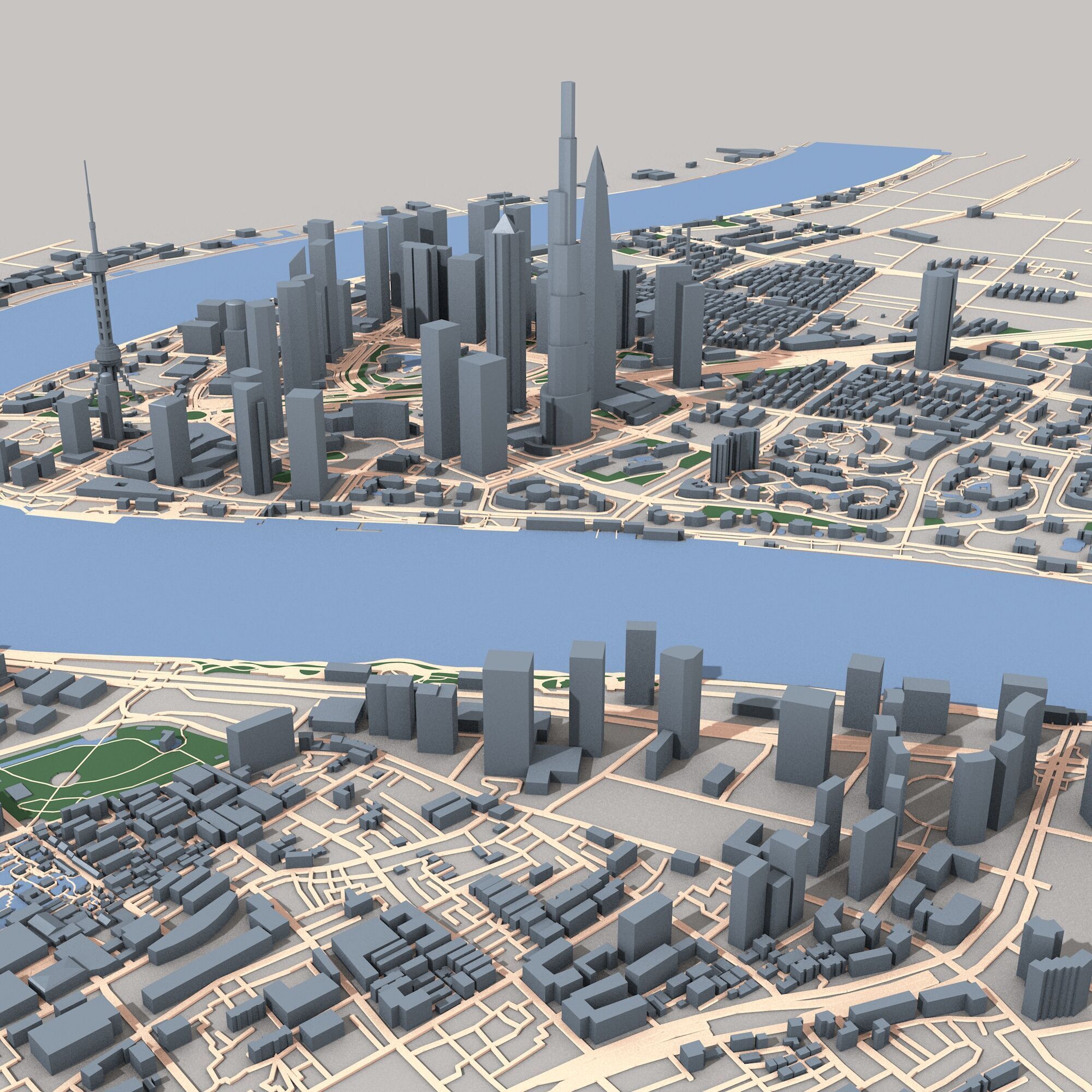 Shanghai Tower 3D model_10