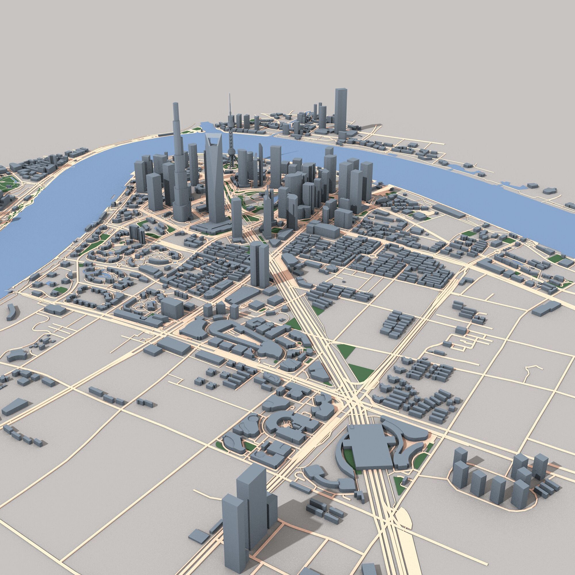 Shanghai Tower 3D model_4