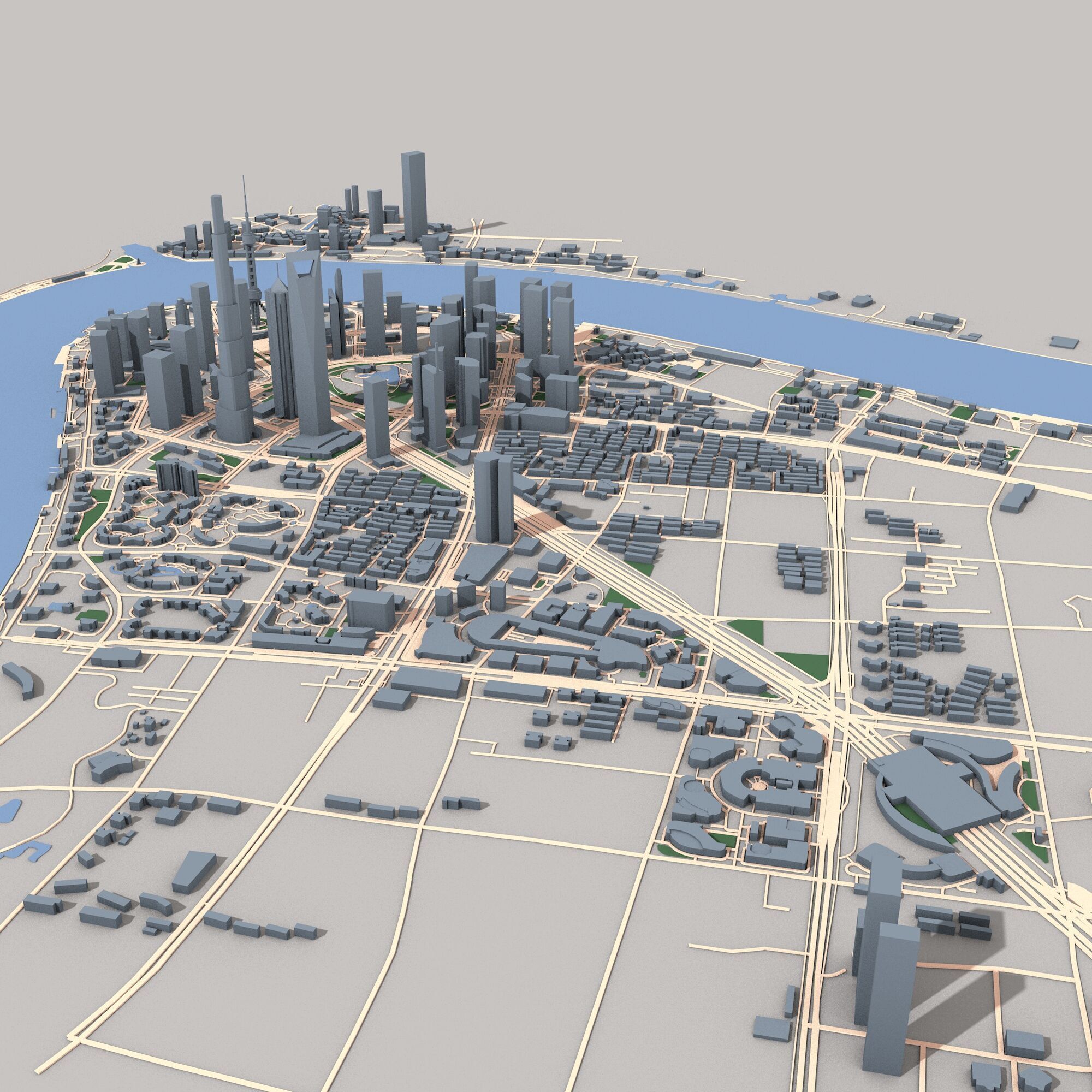 Shanghai Tower 3D model_3