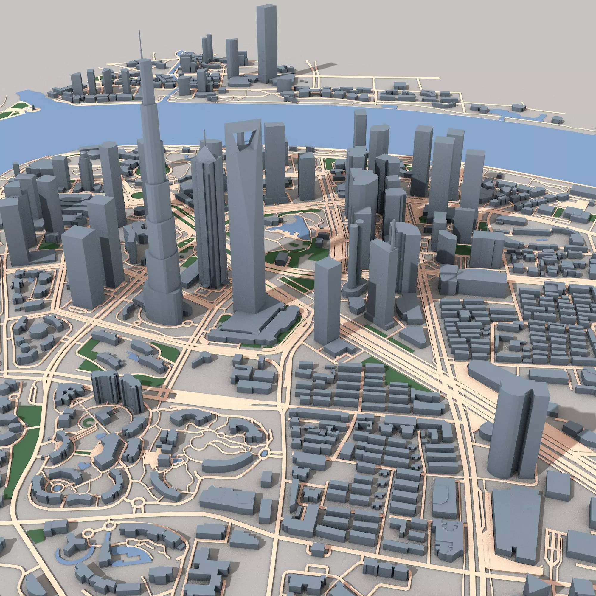 Shanghai Tower 3D model_0