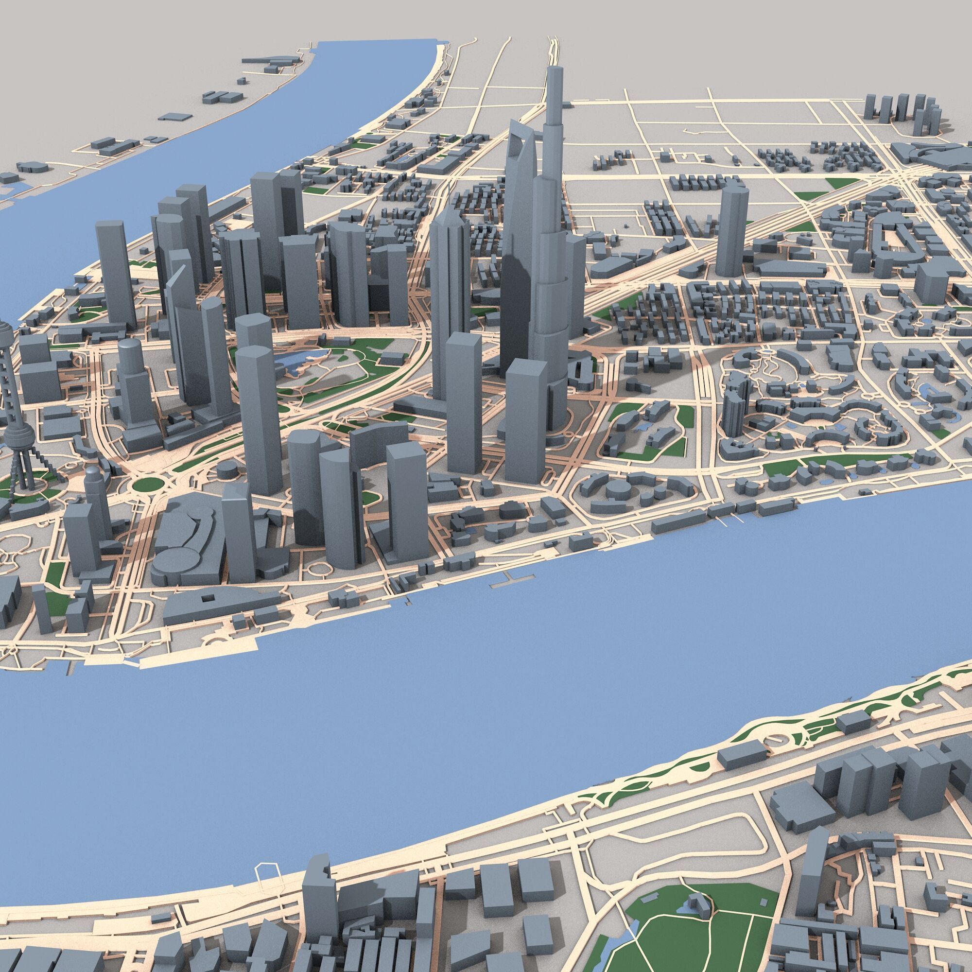 Shanghai Tower 3D model_9