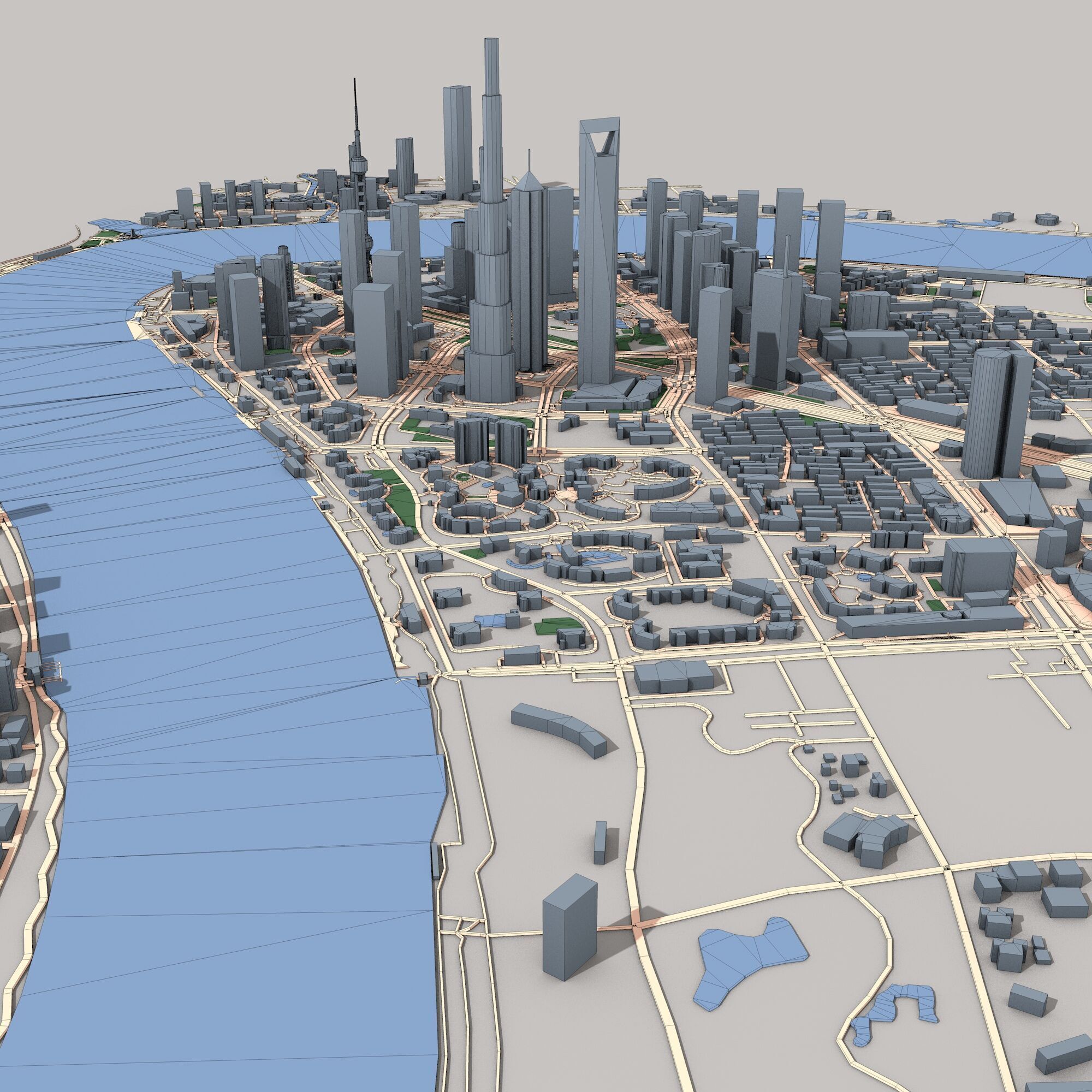 Shanghai Tower 3D model_11