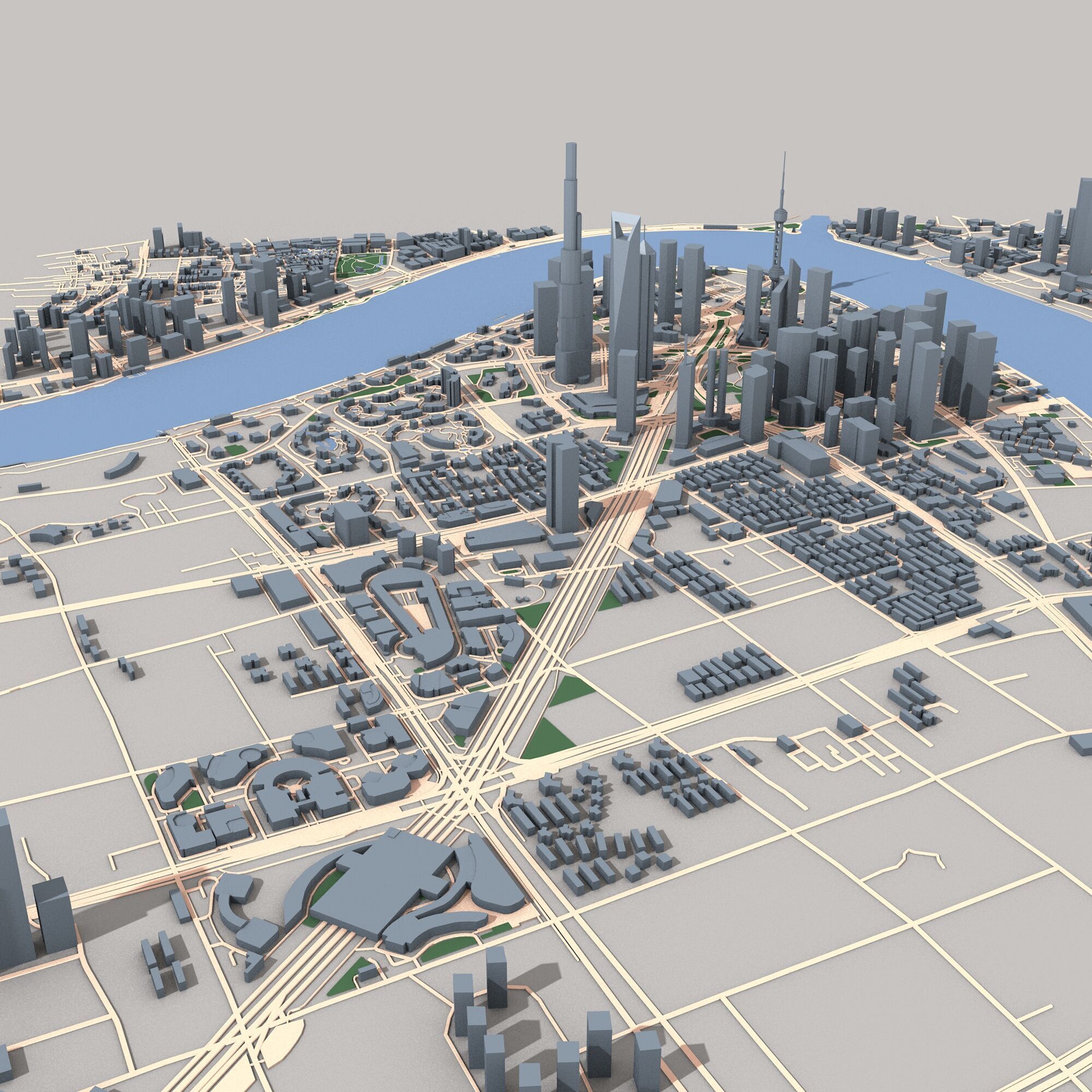 Shanghai Tower 3D model_5