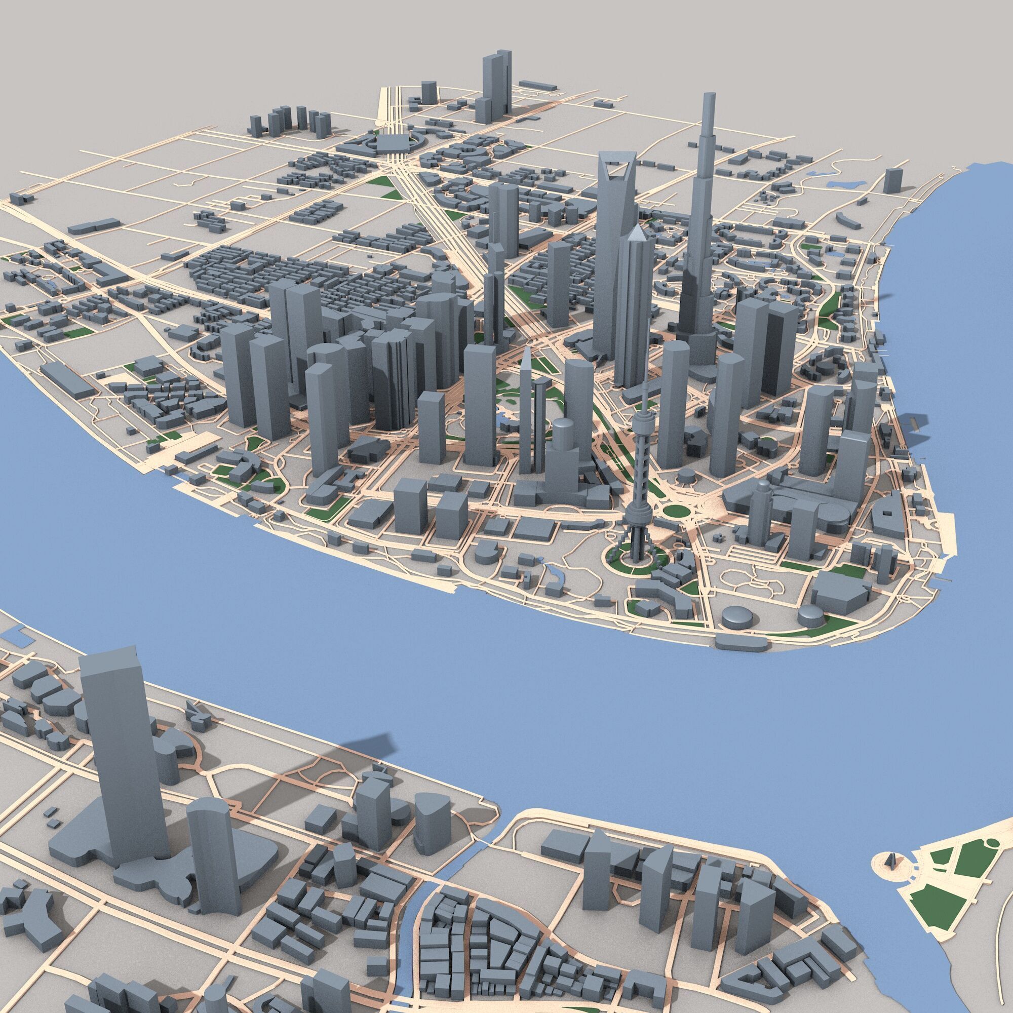 Shanghai Tower 3D model_8