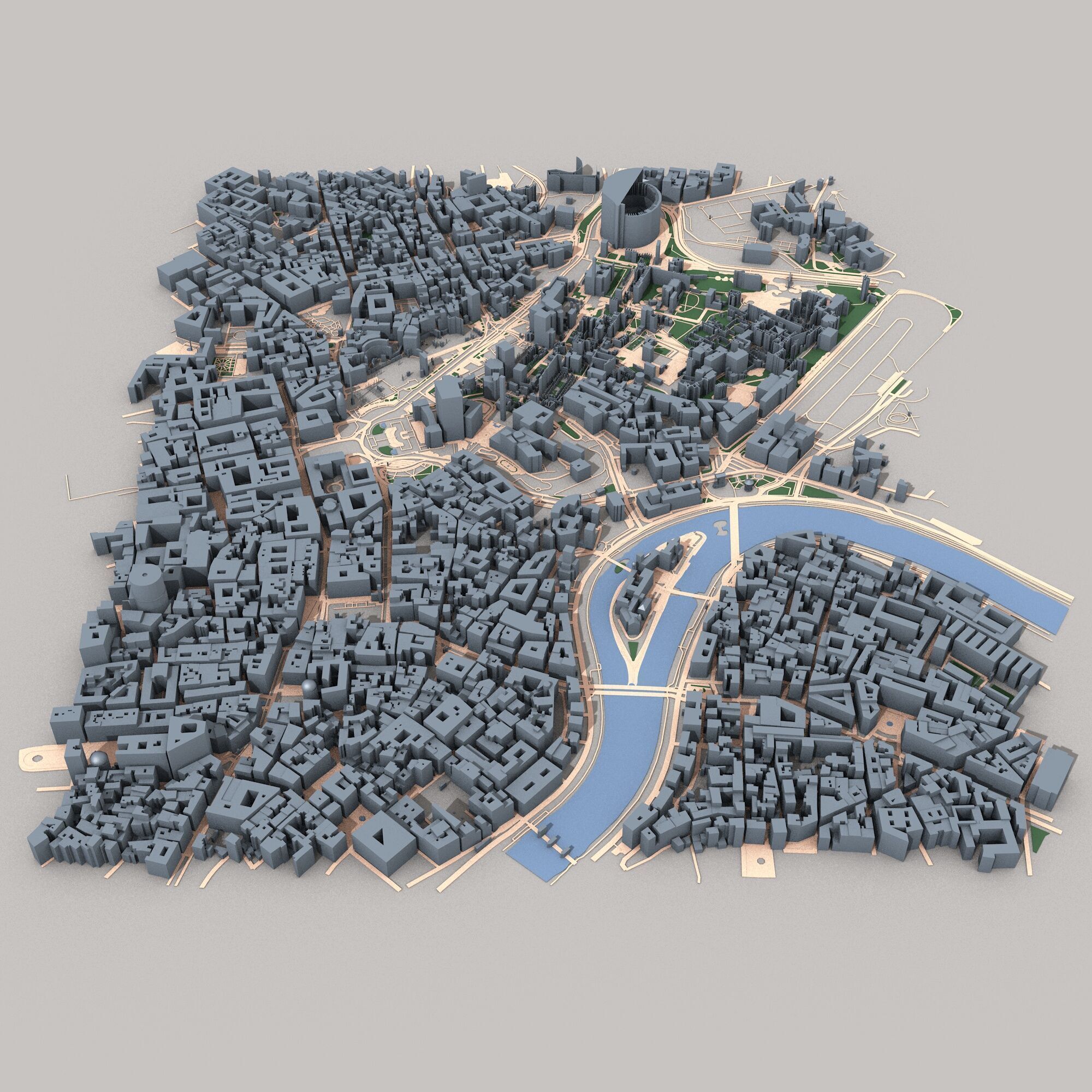 Rome Capital of Italy 3D model_3